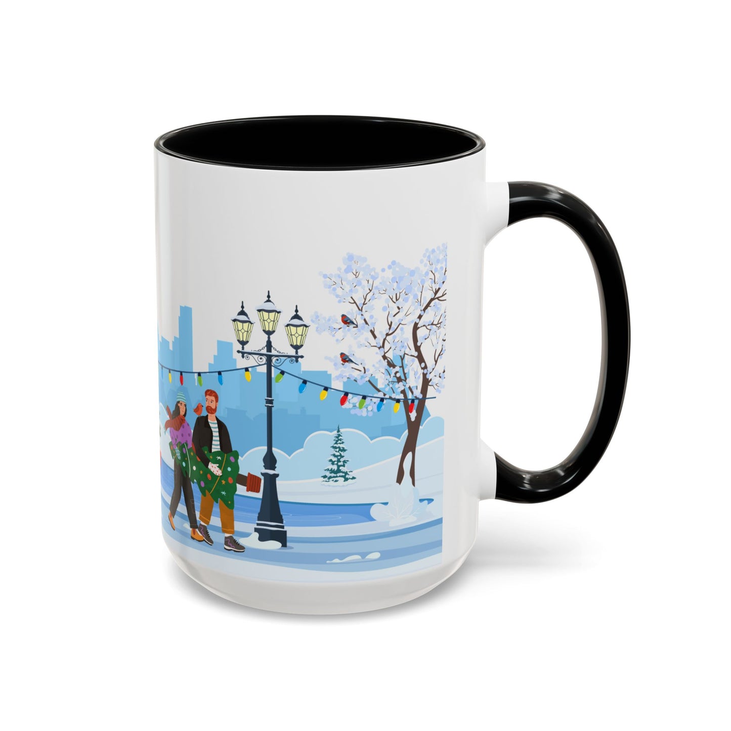 Christmas Street - Accent Coffee Mug (11, 15oz) - 10439