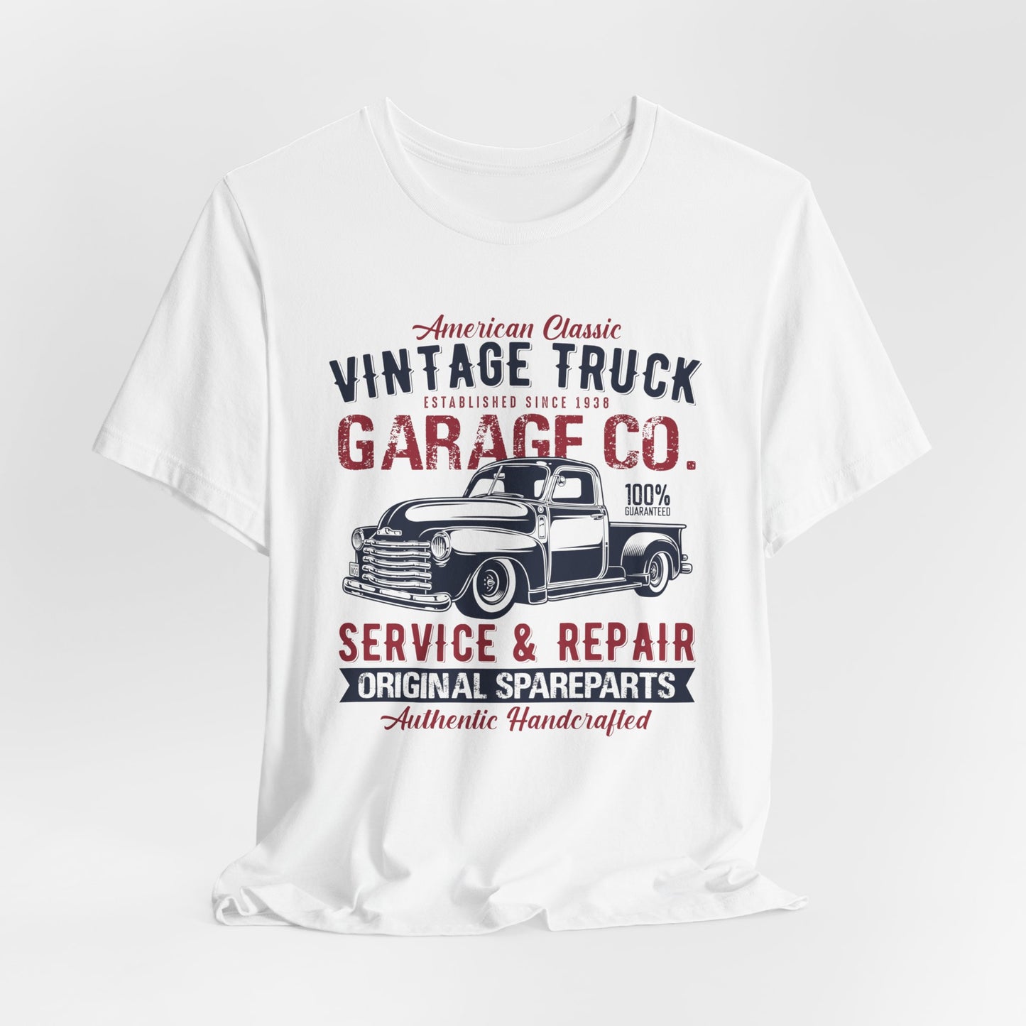 American Classic Vintage Truck - Unisex Jersey Short Sleeve Tee - 12611