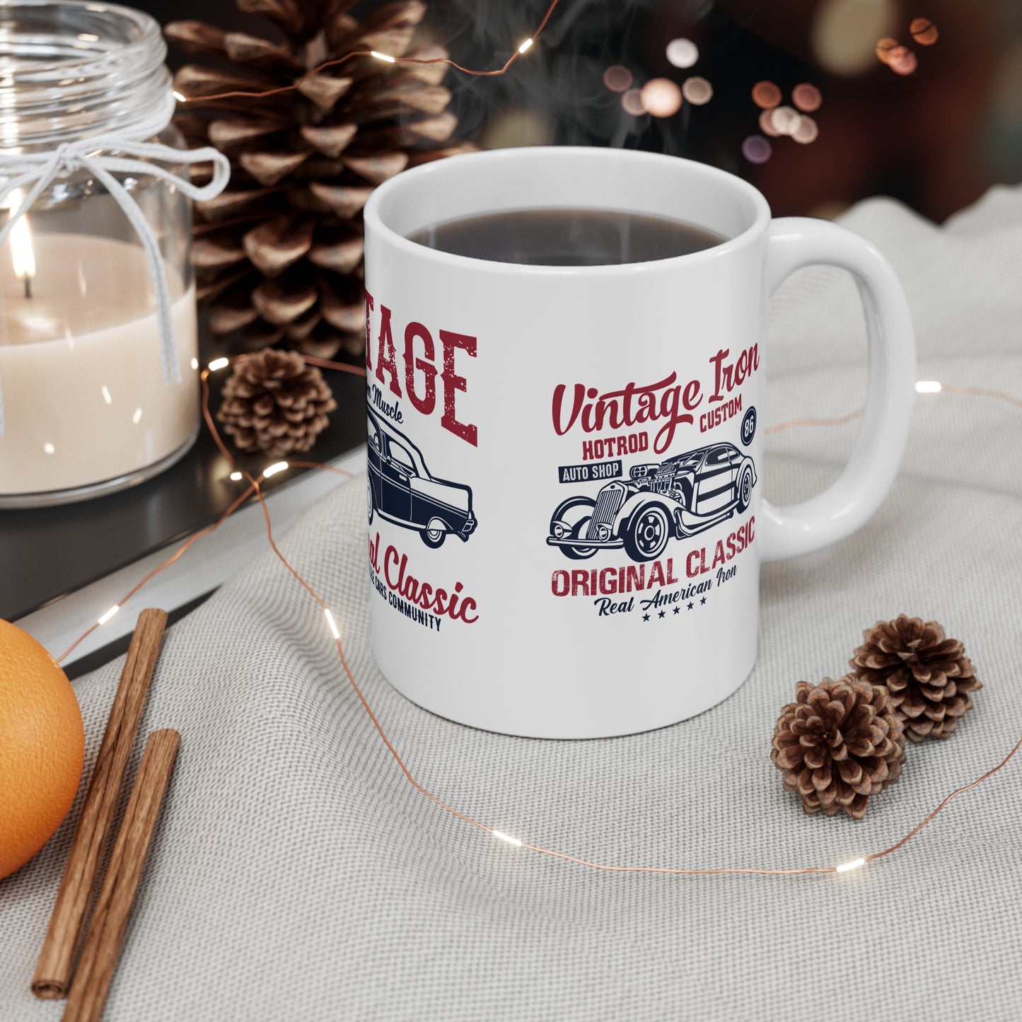 Vintage Custom Muscle, Original Classic - Mug 11oz