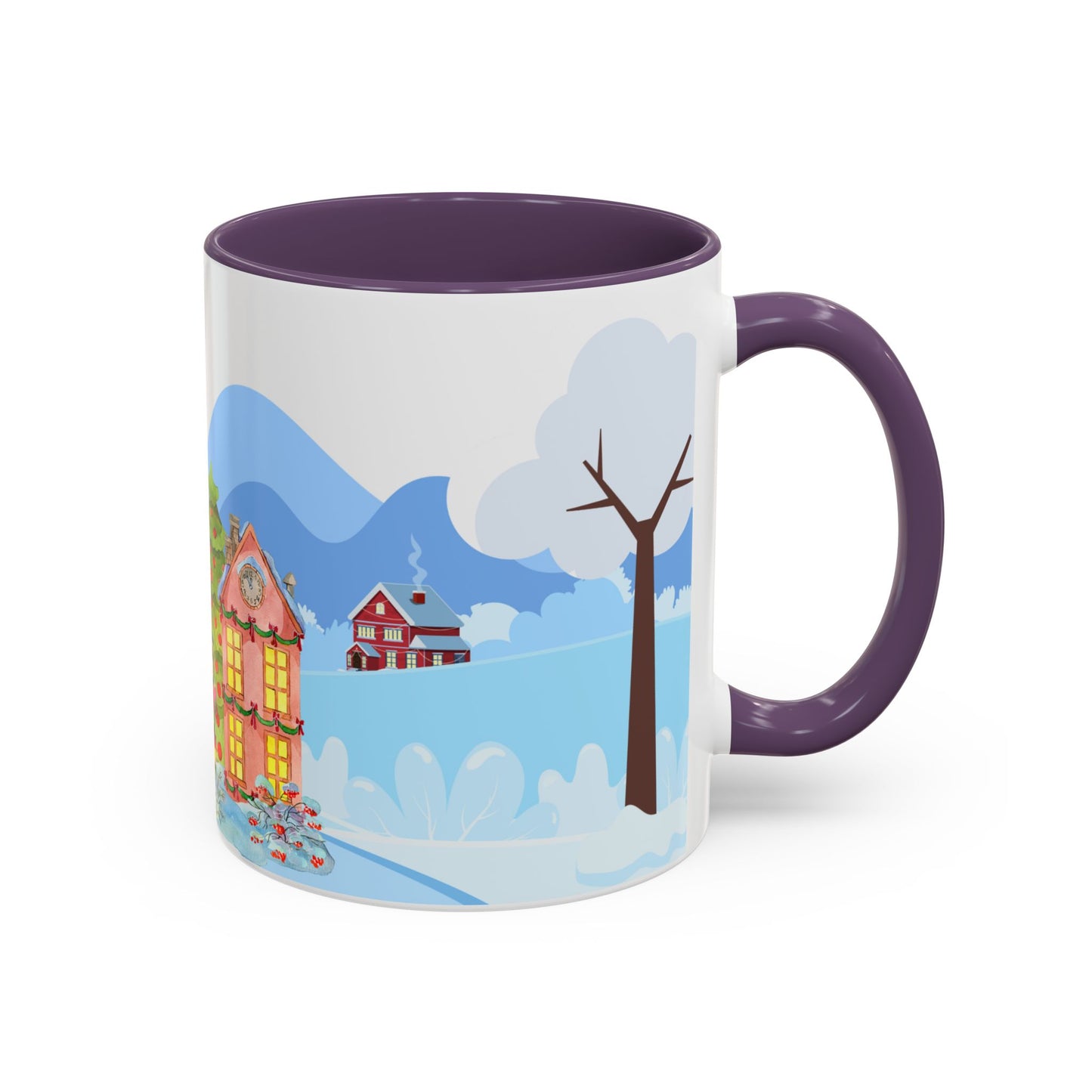 Christmas Day - Accent Coffee Mug (11, 15oz) - 10457