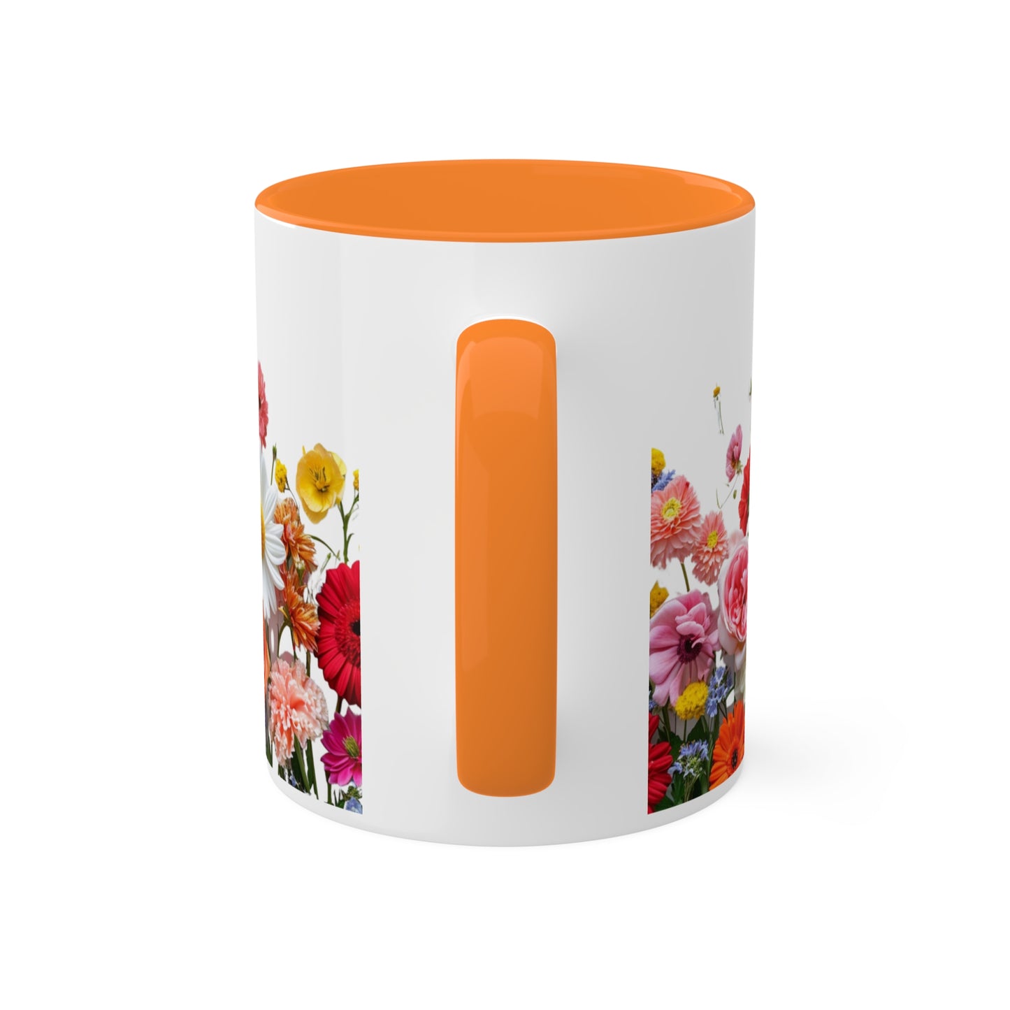 Bright Flowers - Colorful Mugs, 11oz