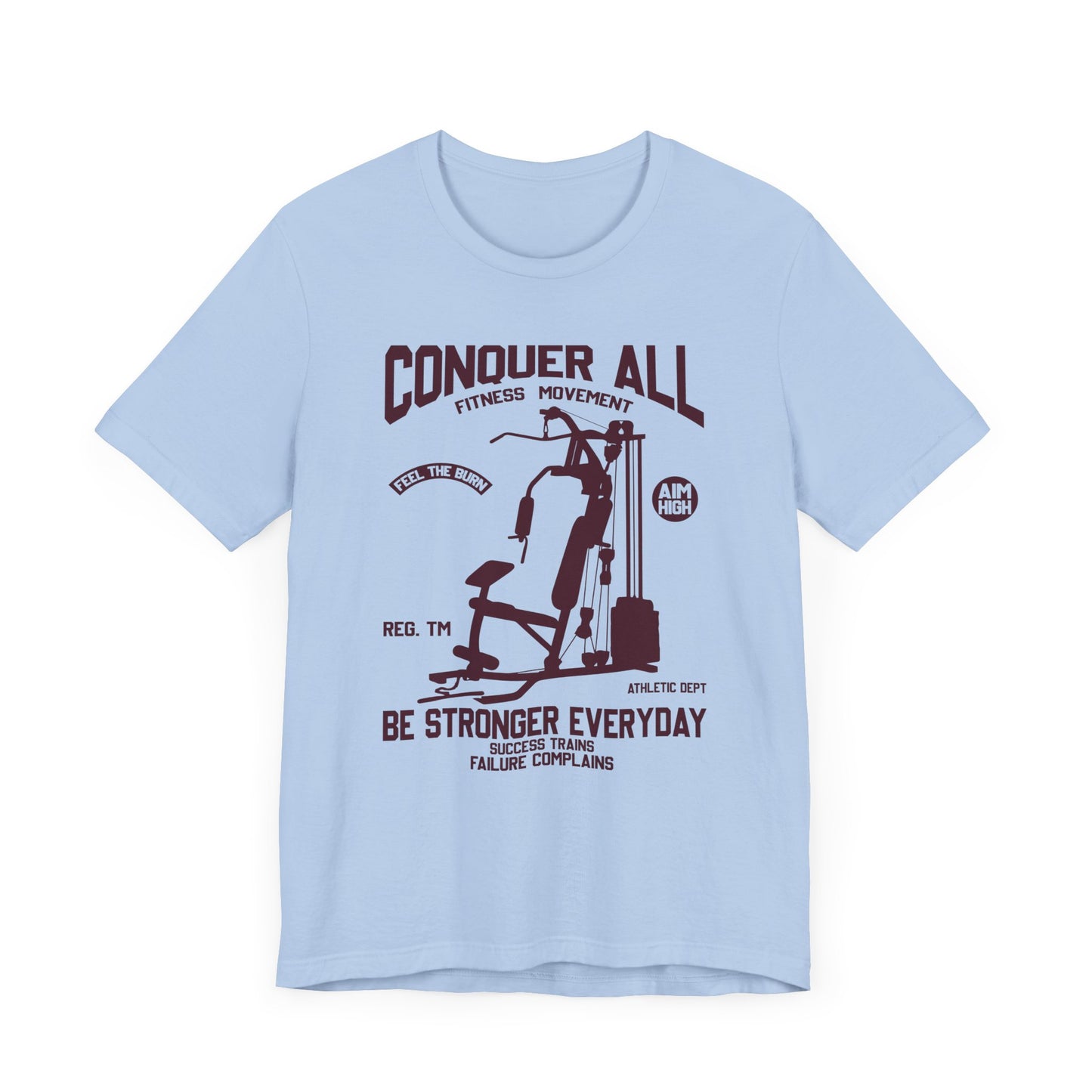 Gym: Be Stronger Every Day - Unisex Jersey Short Sleeve Tee