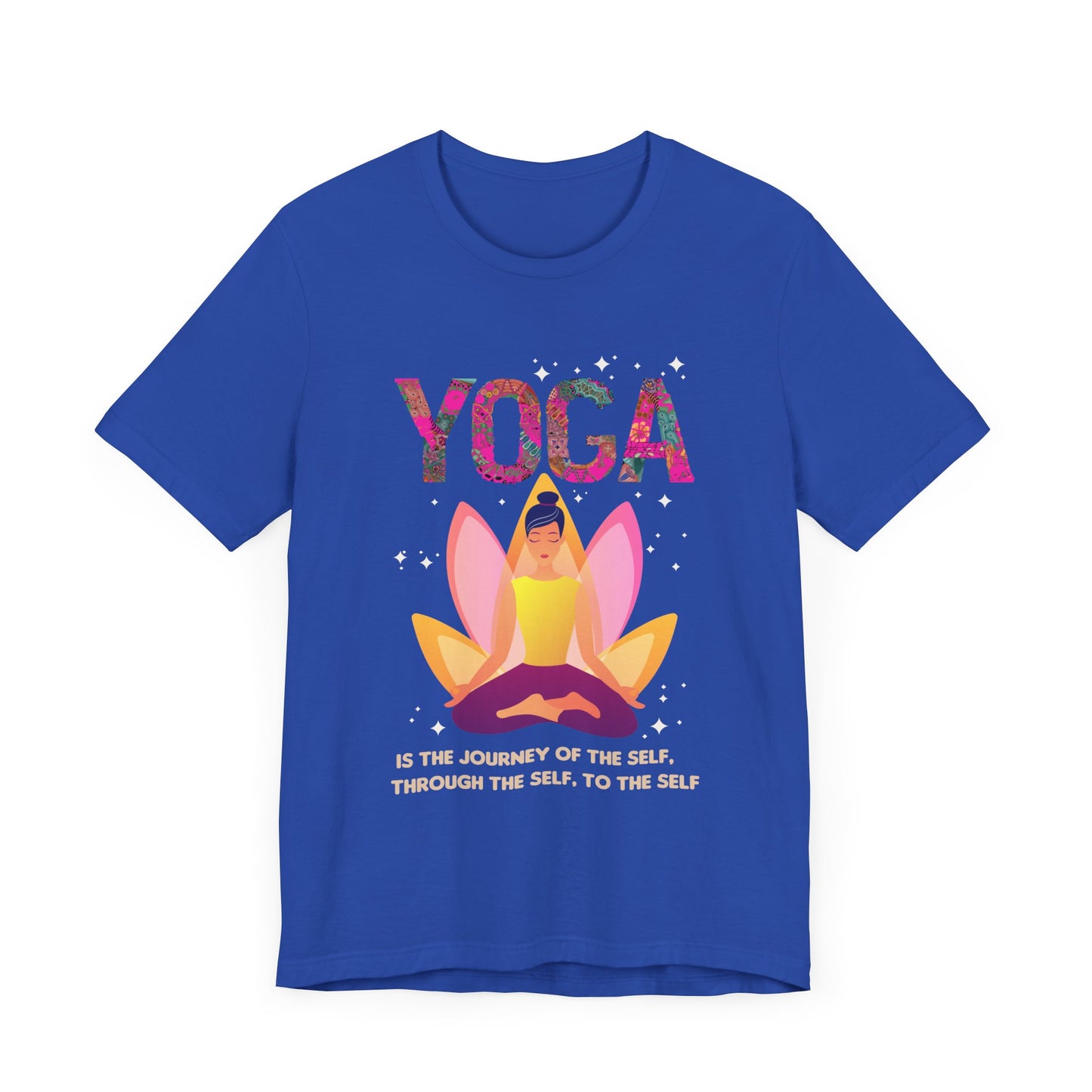 Yoga Is The Journey Of The Self Through The Self To The Self - Unisex Jersey Short Sleeve Tee