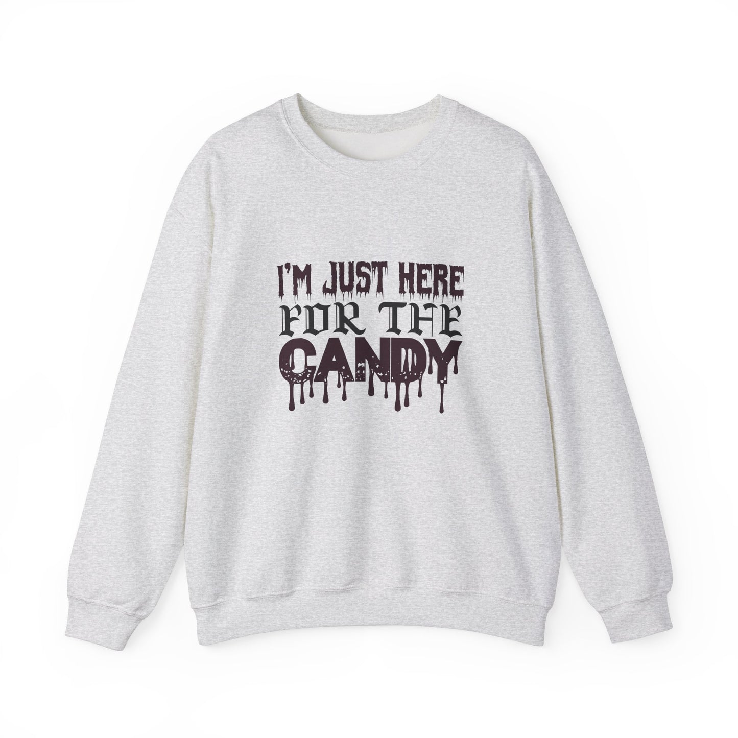 I'm Just Here For The Candy - Unisex Heavy Blend™ Crewneck Sweatshirt