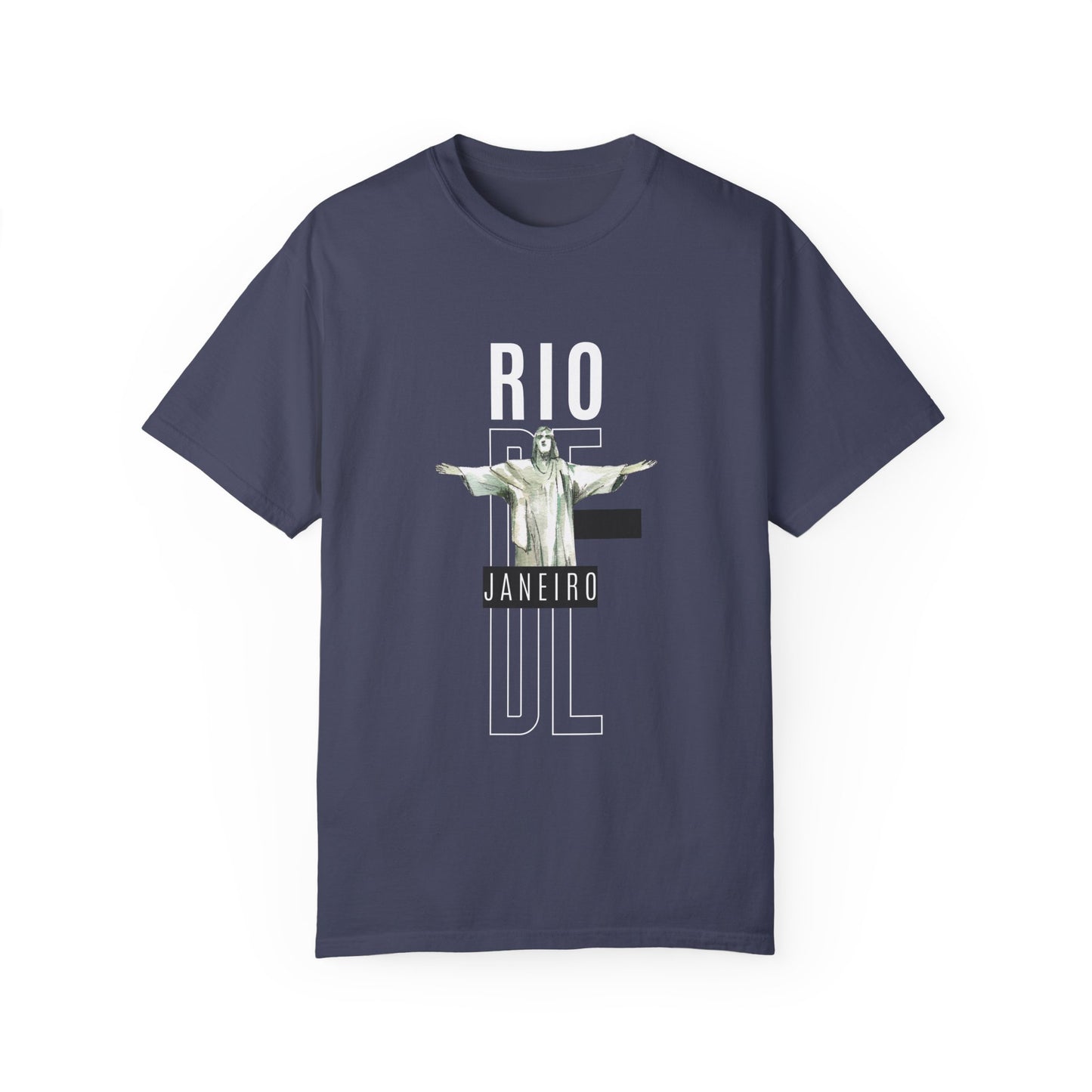 Rio de Janeiro Unisex Garment-Dyed T-Shirt - 12049