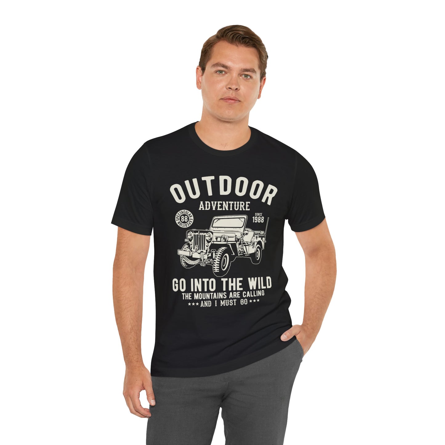 Outdoor Adventure - Unisex Jersey Short Sleeve Tee - 12899