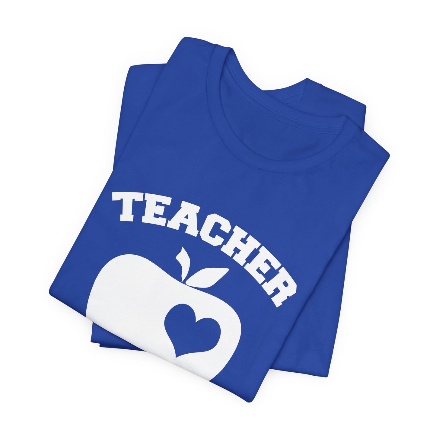 Teacher: It Takes A Big Heart To Help Shape Little Minds - Unisex Jersey Short Sleeve Tee