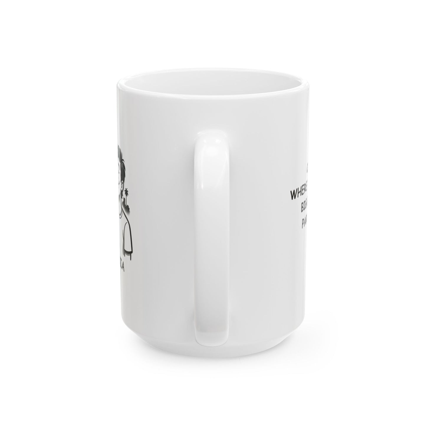 "California: Where your dreams are bigger than your parking tickets." Ceramic Mug - 12705