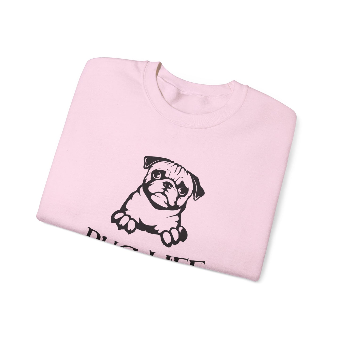 Pug Life - Unisex Heavy Blend™ Crewneck Sweatshirt