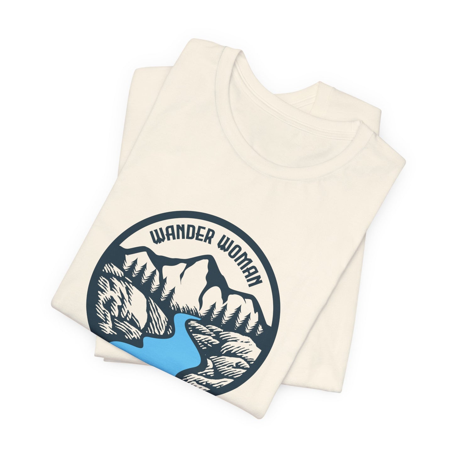 Camping: Wander Woman - Unisex Jersey Short Sleeve Tee