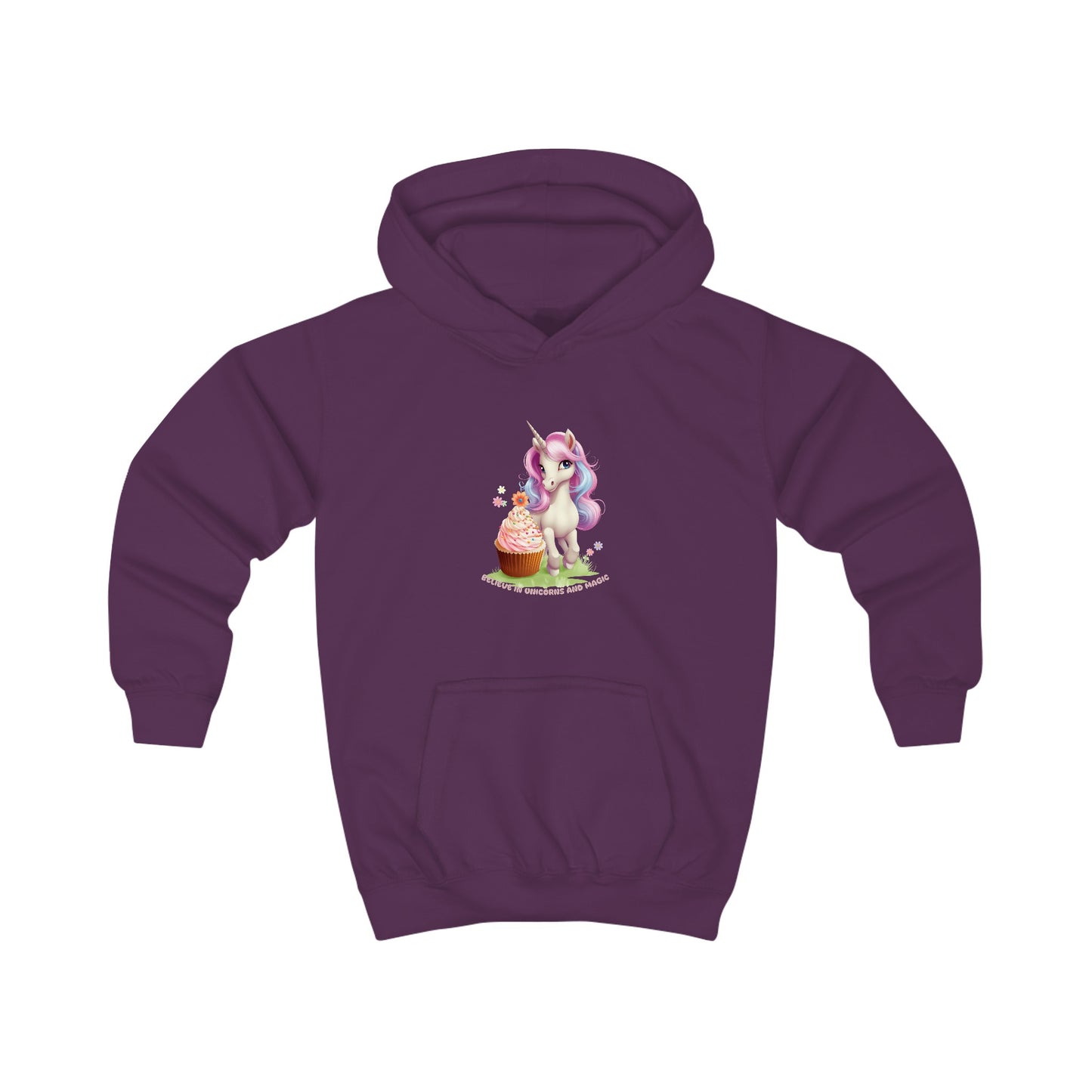 Believe in Unicorns and Magic - Kids Hoodie