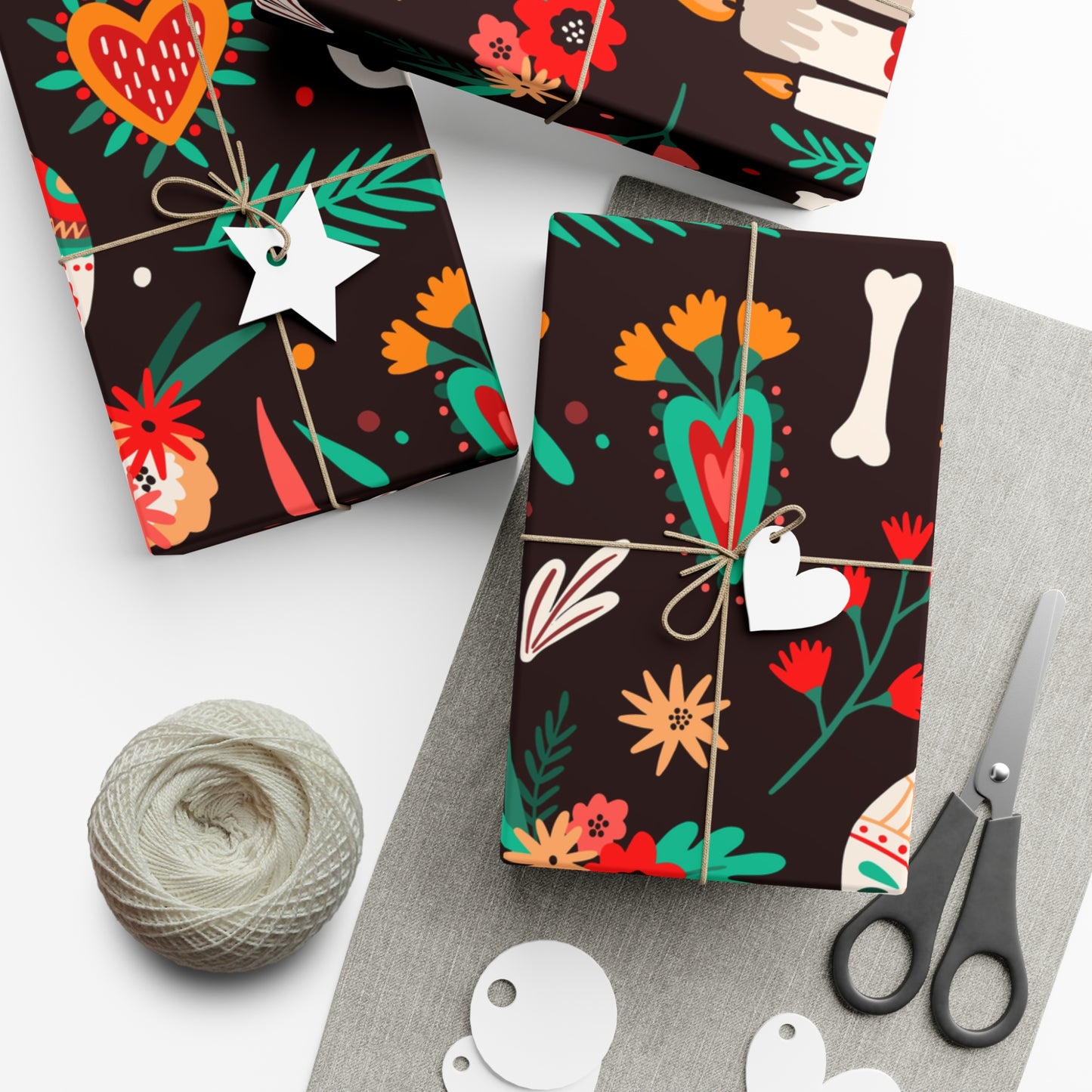 Black Ghost - Gift Wrap Papers - 13850