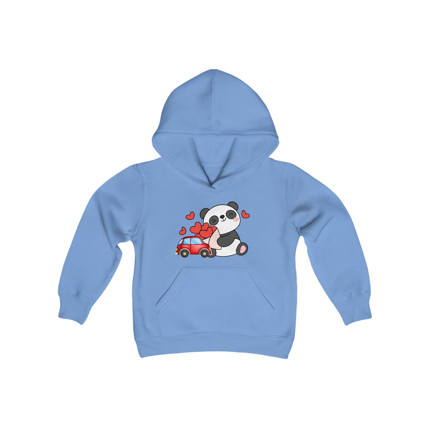 Panda: Paws, Claws, and Endless Charm - Youth Heavy Blend Hooded Sweatshirt