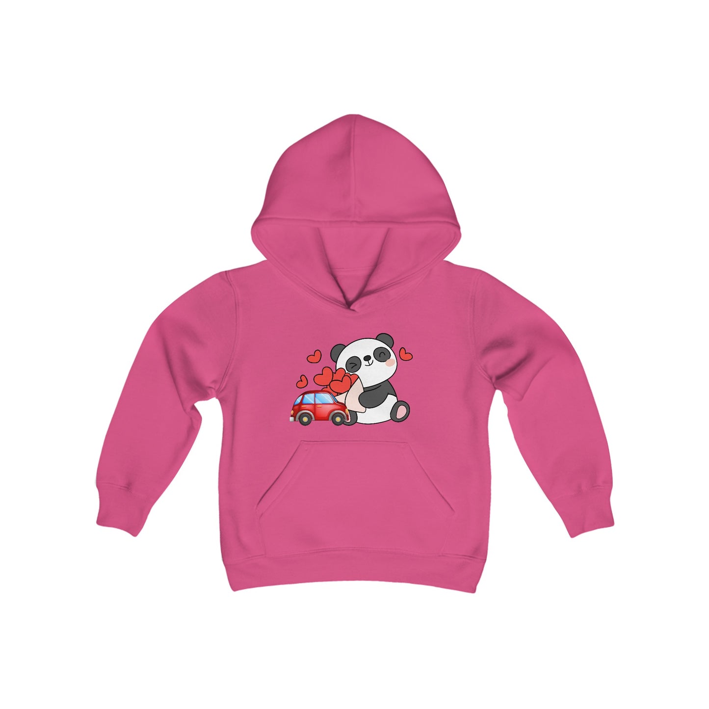 Panda: Paws, Claws, and Endless Charm - Youth Heavy Blend Hooded Sweatshirt