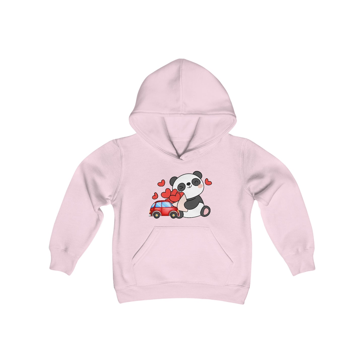 Panda: Paws, Claws, and Endless Charm - Youth Heavy Blend Hooded Sweatshirt