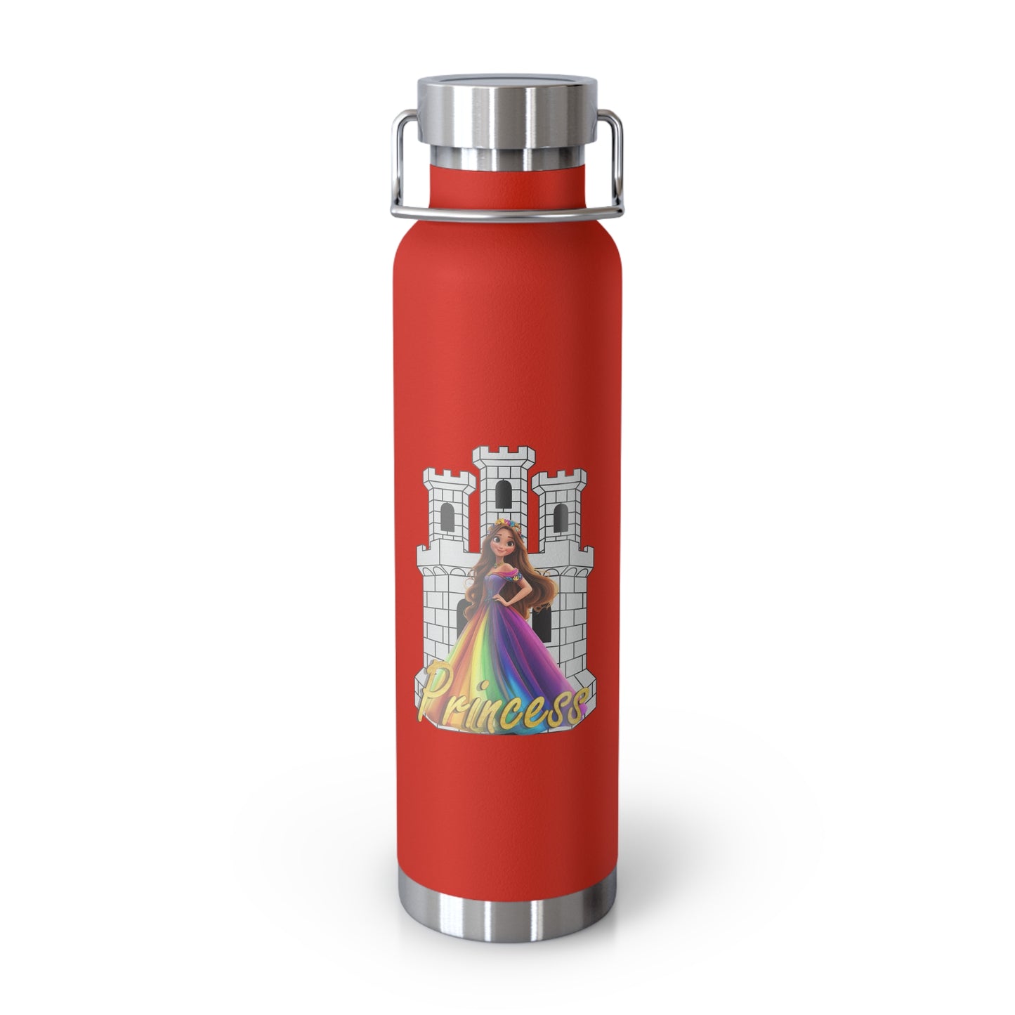 Every Girl Is a Princess - Copper Vacuum Insulated Bottle, 22oz