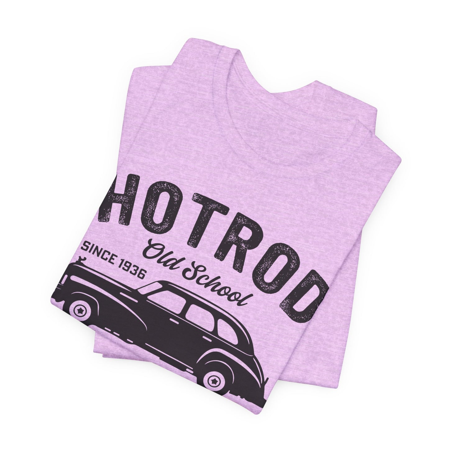 Hotrod, Old School - Unisex Jersey Short Sleeve Tee - 13035