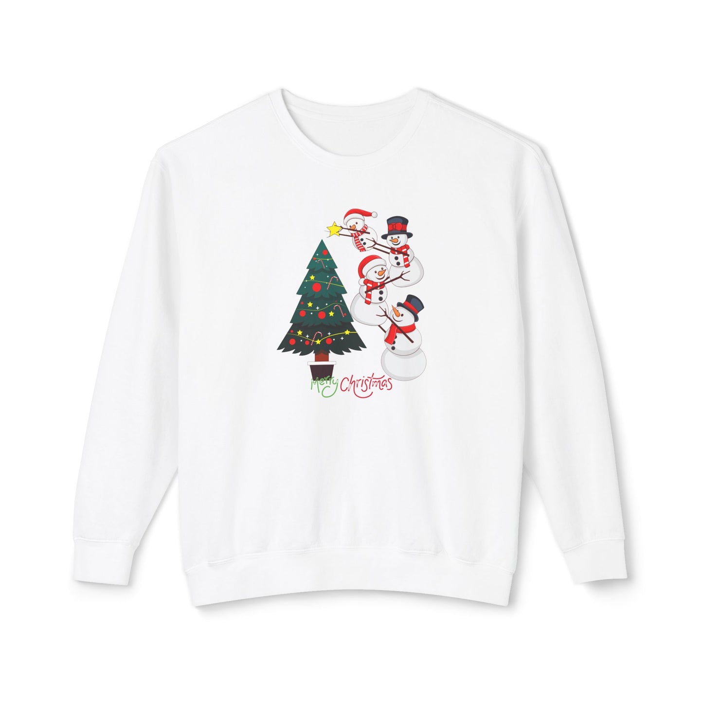 Snowmen - Unisex Lightweight Crewneck Sweatshirt - 10008