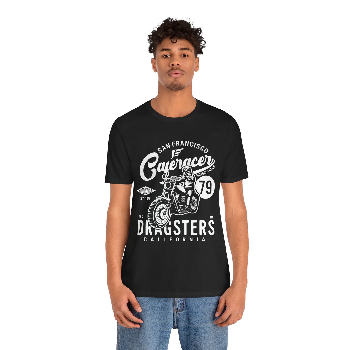 San Francesco Caferacer - Unisex Jersey Short Sleeve Tee