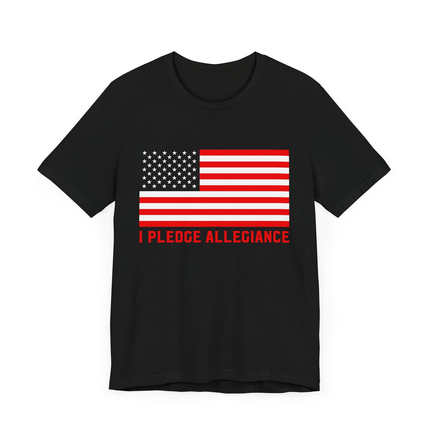 Patriotic Pledge Tee, Unisex T-Shirt for Celebrating Freedom, Independence Day Shirt Gift for Patriots - 13697