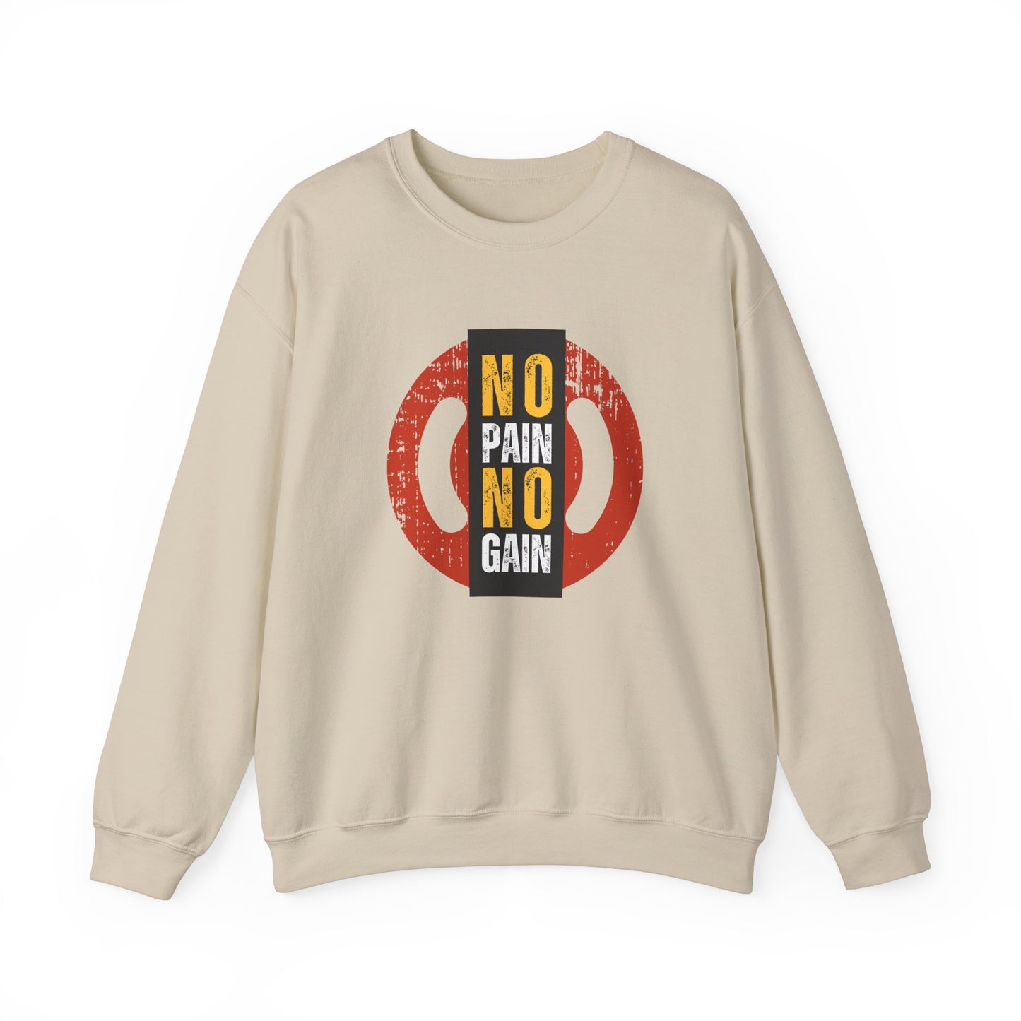 No Pain No Gain - Unisex Heavy Blend™ Crewneck Sweatshirt - 10851