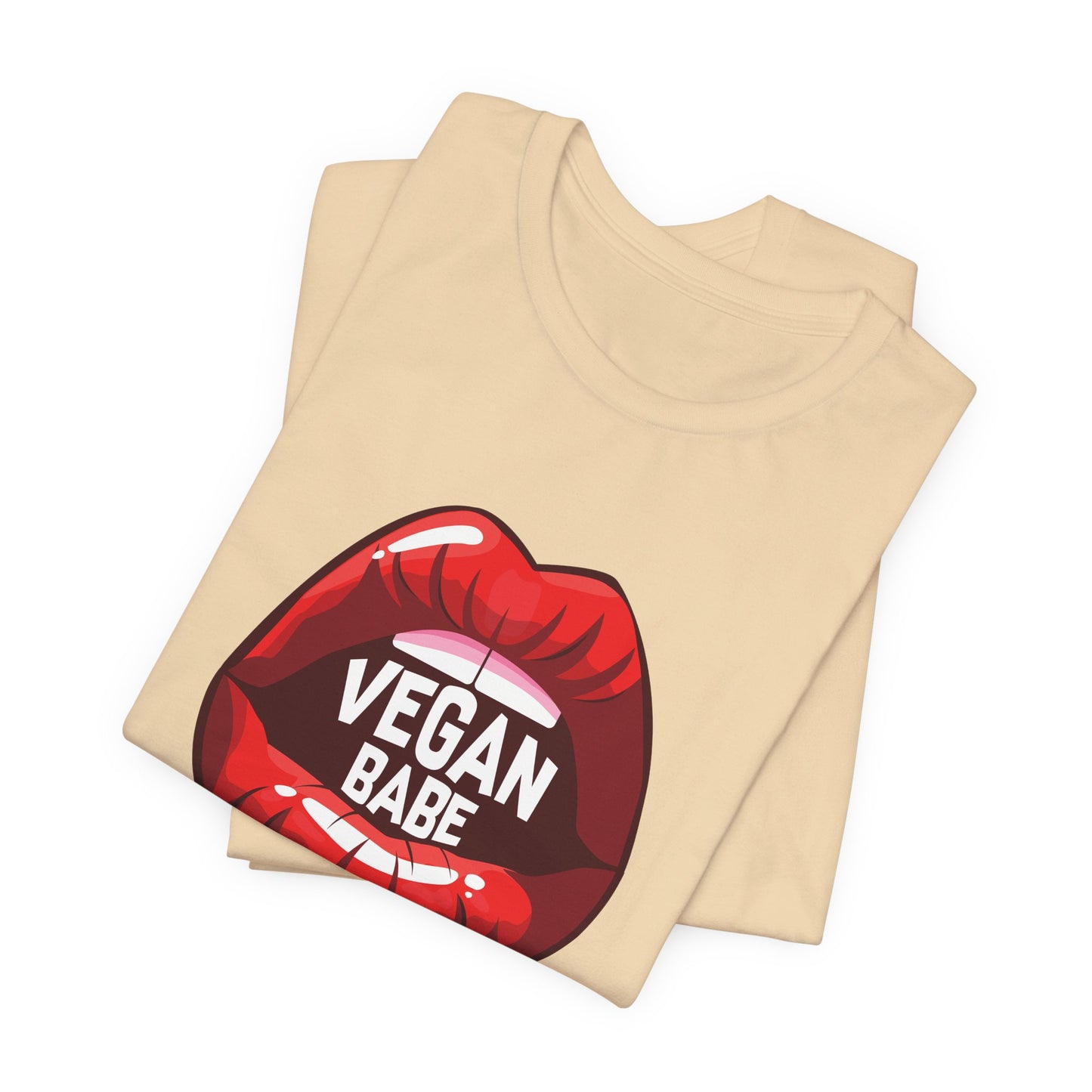 Vegan Babe - Unisex Jersey Short Sleeve Tee - 12426