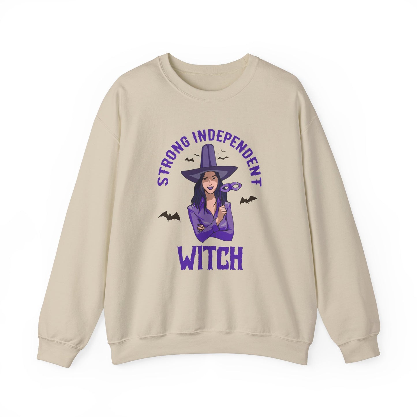 Strong Independent Witch - Unisex Heavy Blend™ Crewneck Sweatshirt