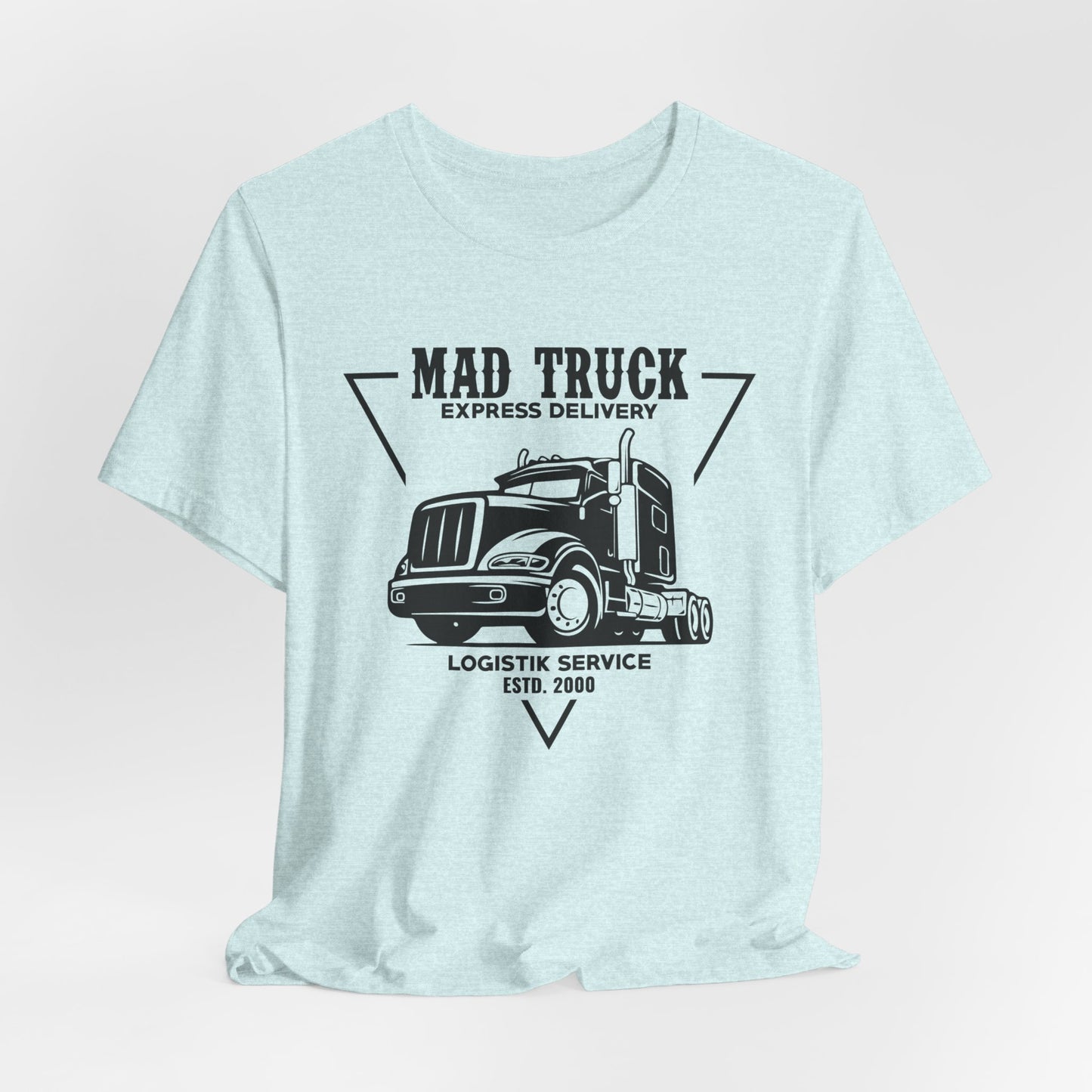 Mad Truck Express Delivery - Unisex Jersey Short Sleeve Tee - 13008