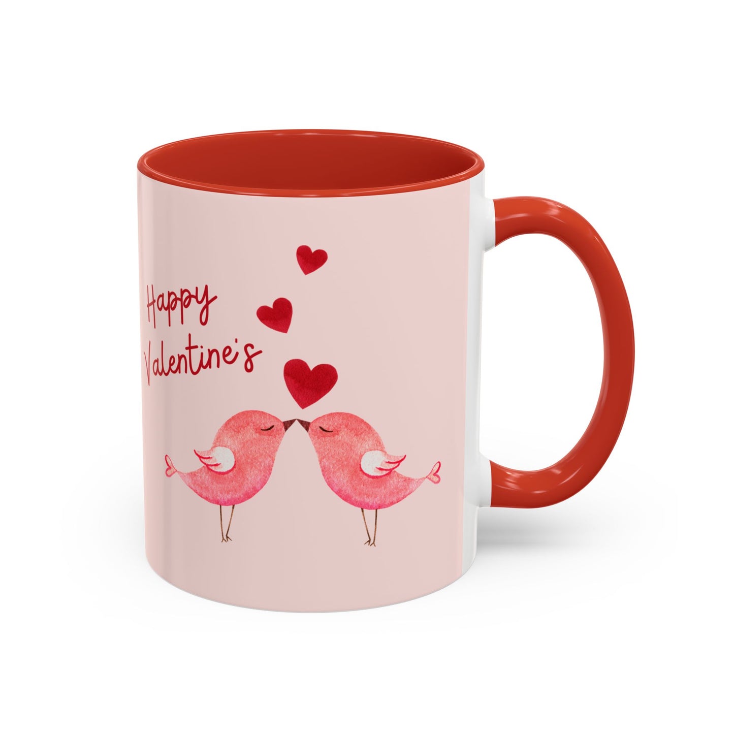 February 14, Happy Valentine's - Accent Coffee Mug (11, 15oz) - 11123