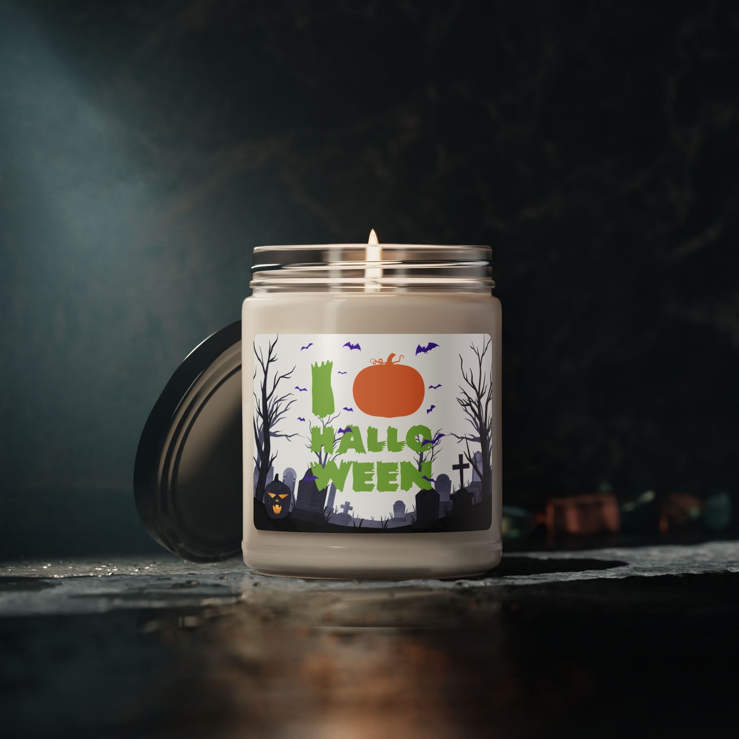 I Love Halloween - Scented Soy Candle, 9oz - 13847