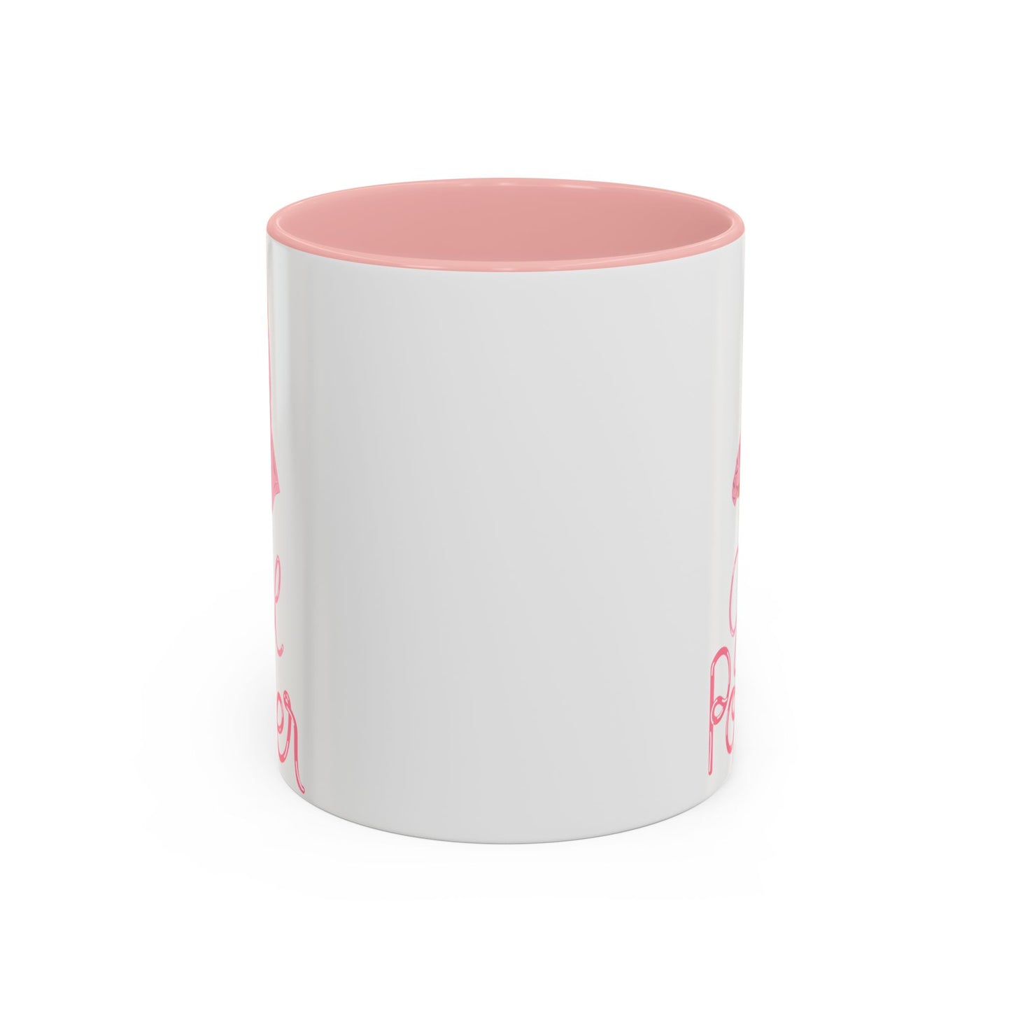 Girl Power Accent Coffee Mug - Inspirational Gift for Women, Motivational Drinkware, Empowerment, Birthday, Self-Care - 14076