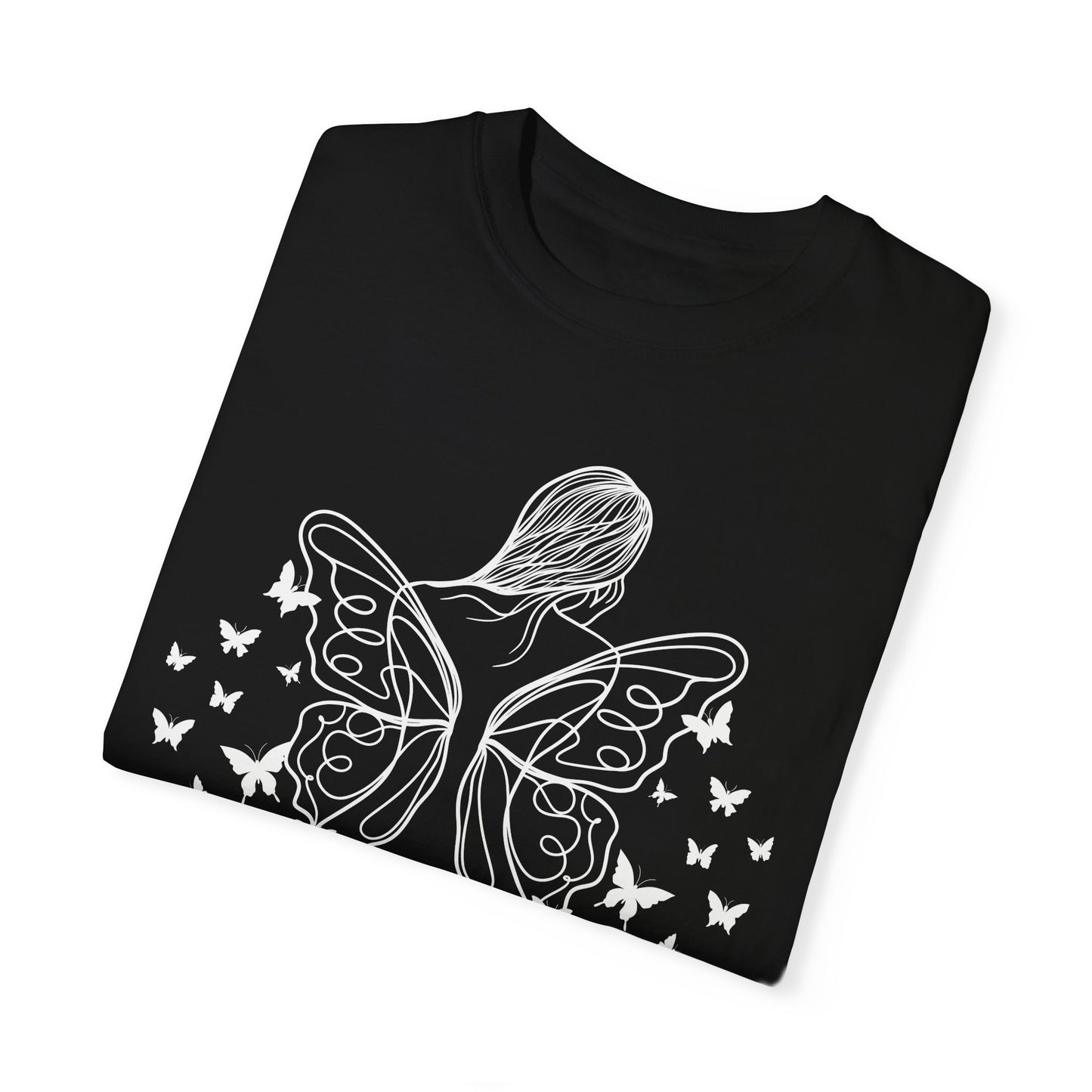 Butterfly, Embrace the Beauty of Nature - Unisex Garment-Dyed T-shirt - 10330