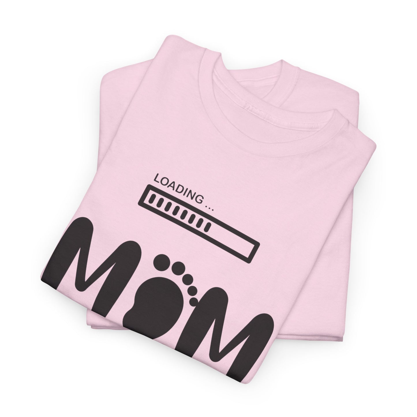 Mom to Be Shirt – Pregnancy Announcement Gift Tee with Loading Bar - 14879