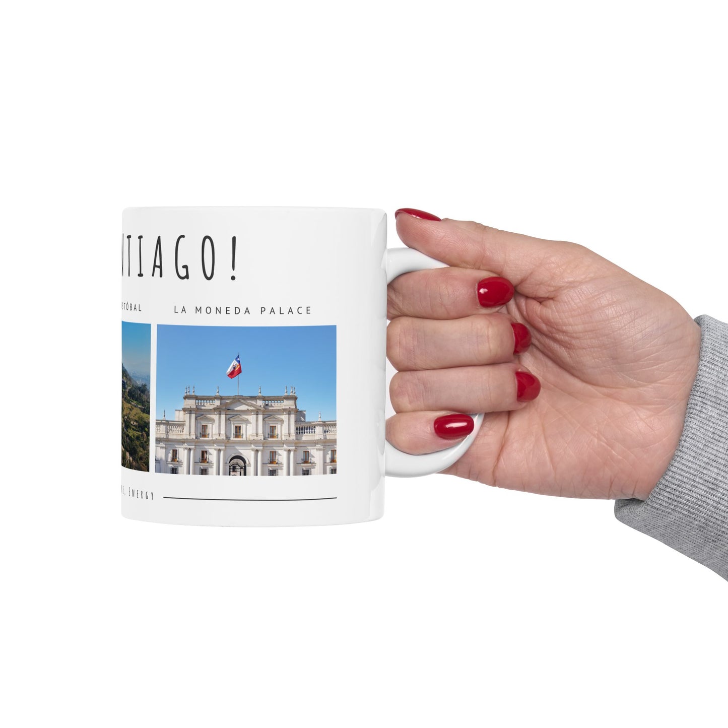 Hello, Santiago! Scenic Ceramic Mug - 11oz & 15oz - 12102