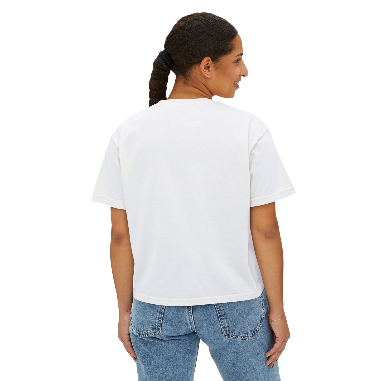 Today I Choose Faith Hope Love Joy Boxy T-Shirt — Floral Mason Jars Tee - 14938