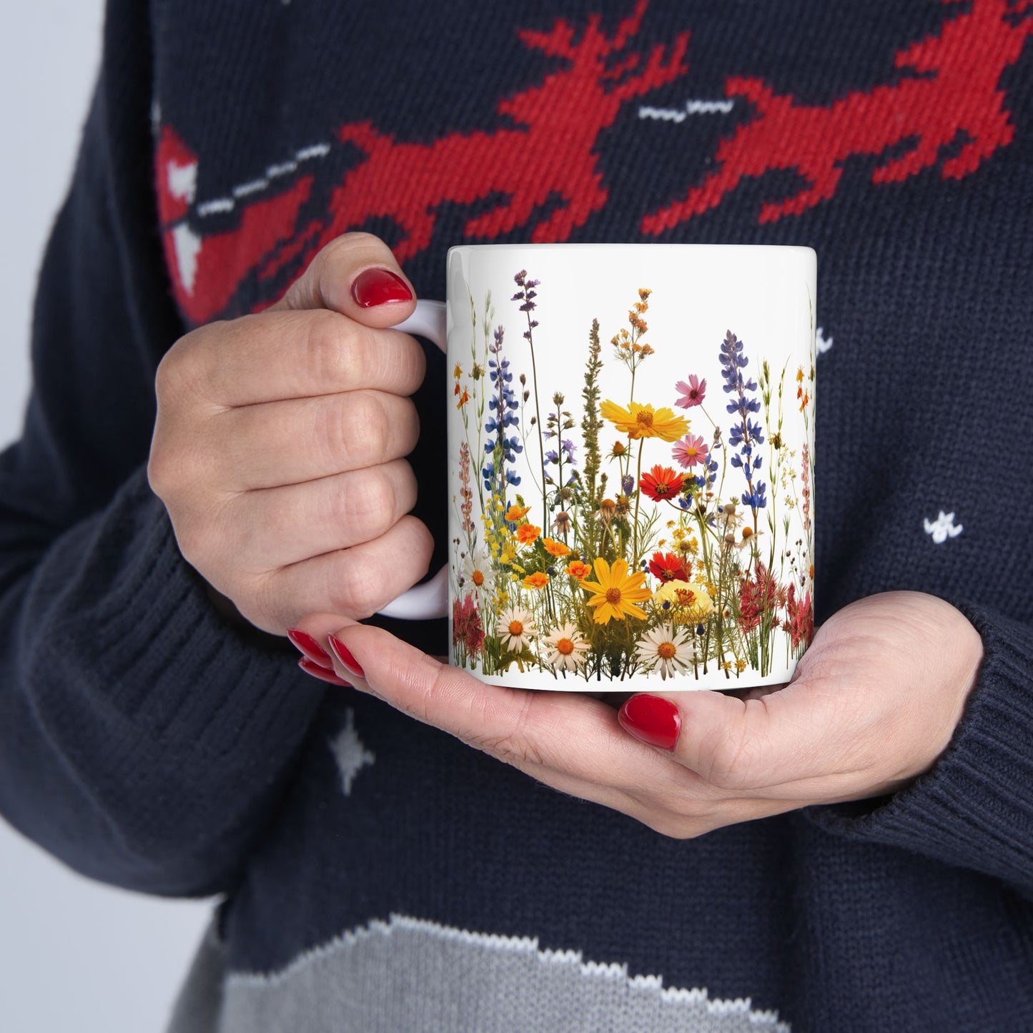 Wildflowers - Ceramic Mug, (11oz, 15oz) - 10445