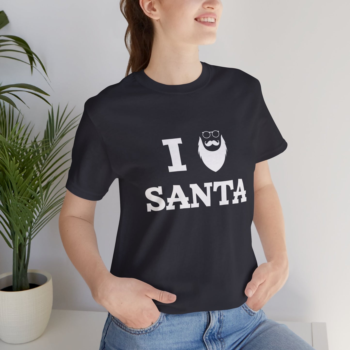 Christmas: I Love Santa - Unisex Jersey Short Sleeve Tee