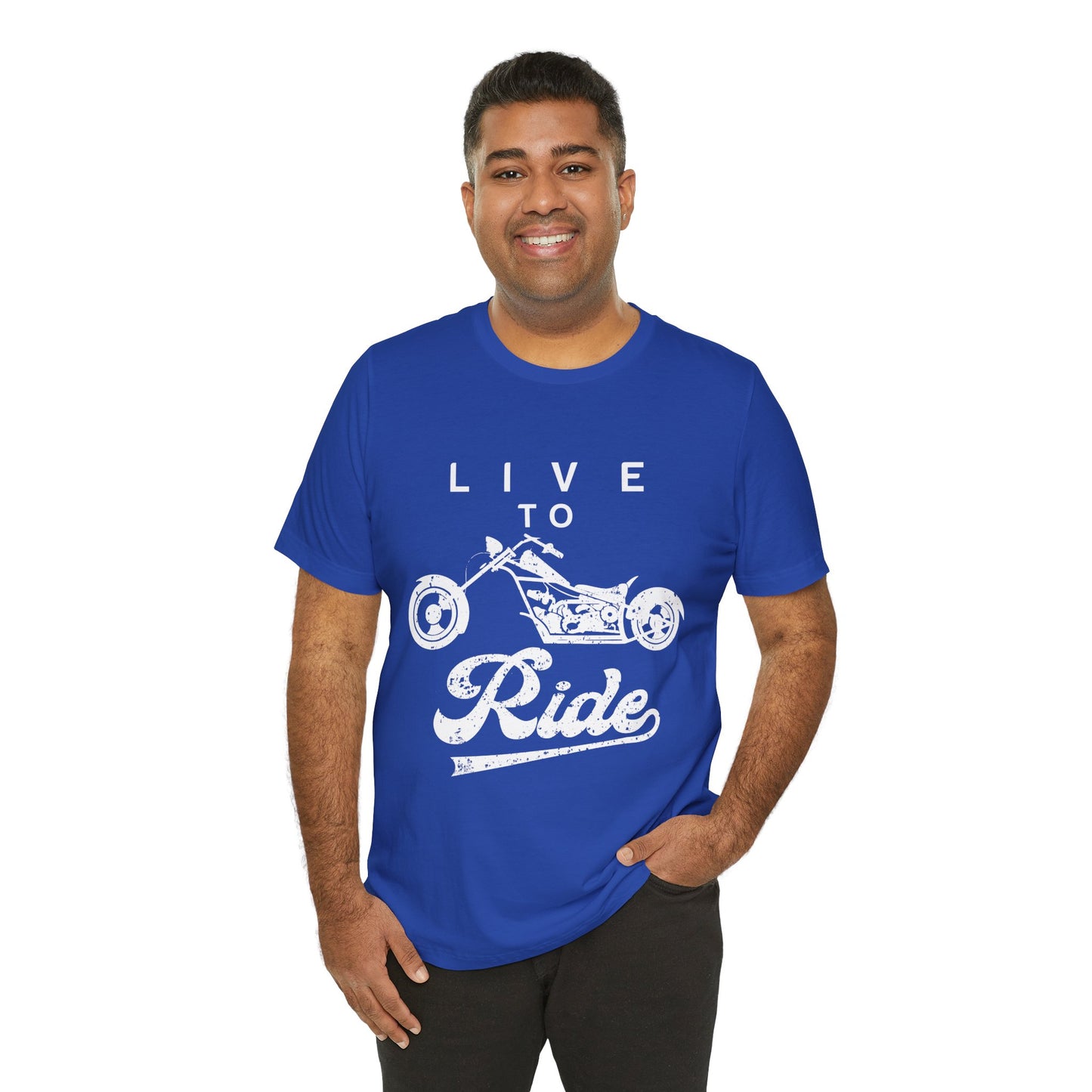 Live To Ride - Unisex Jersey Short Sleeve Tee - 13210