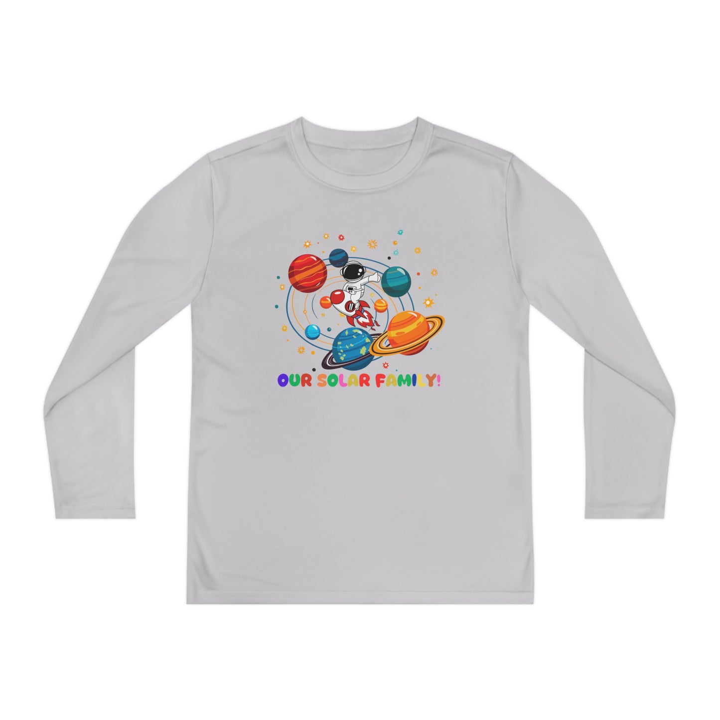 Our Solar Family!  - Youth Long Sleeve Competitor Tee