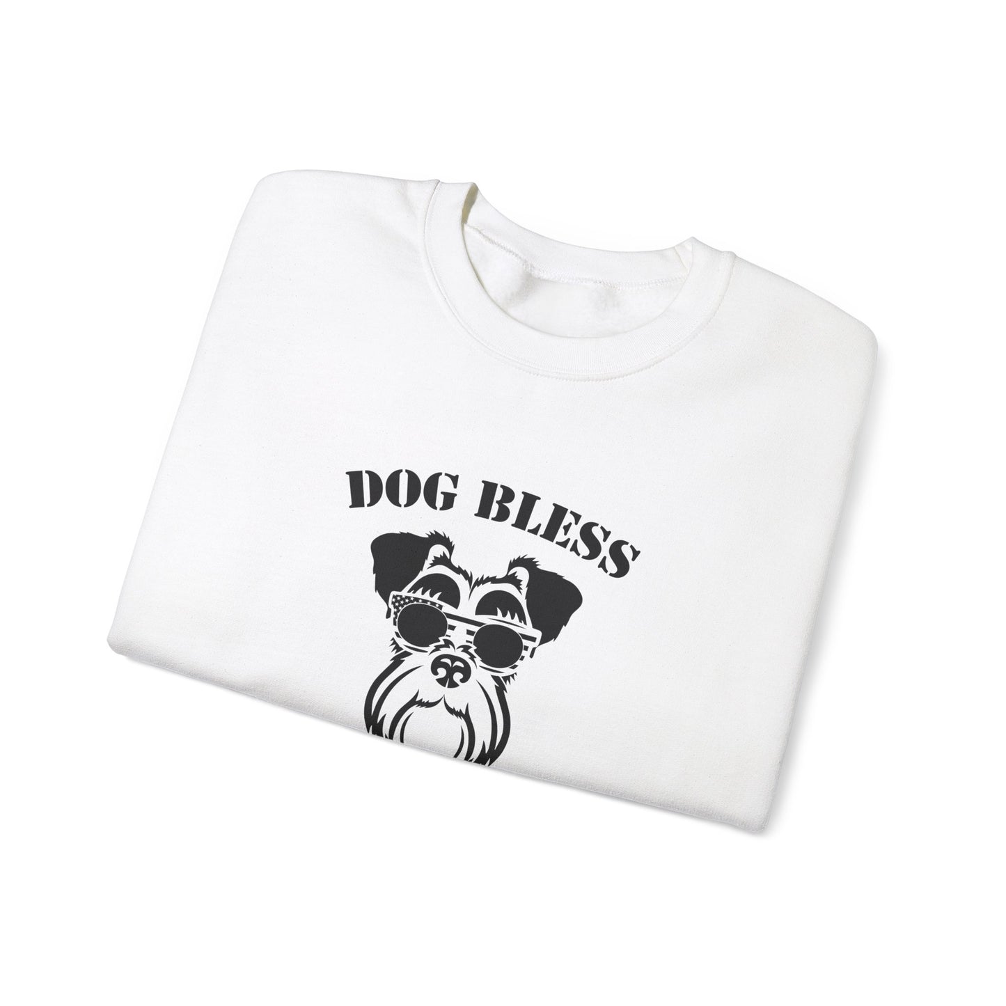 Dog Bless America! - Unisex Heavy Blend™ Crewneck Sweatshirt