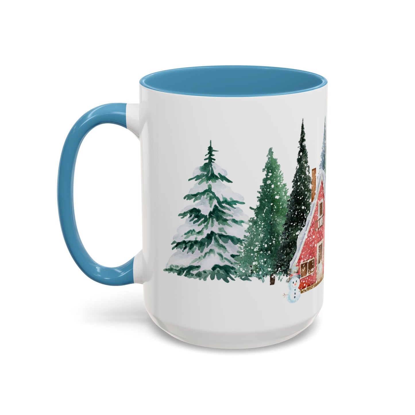 Winter House - Accent Coffee Mug (11, 15oz) - 10072