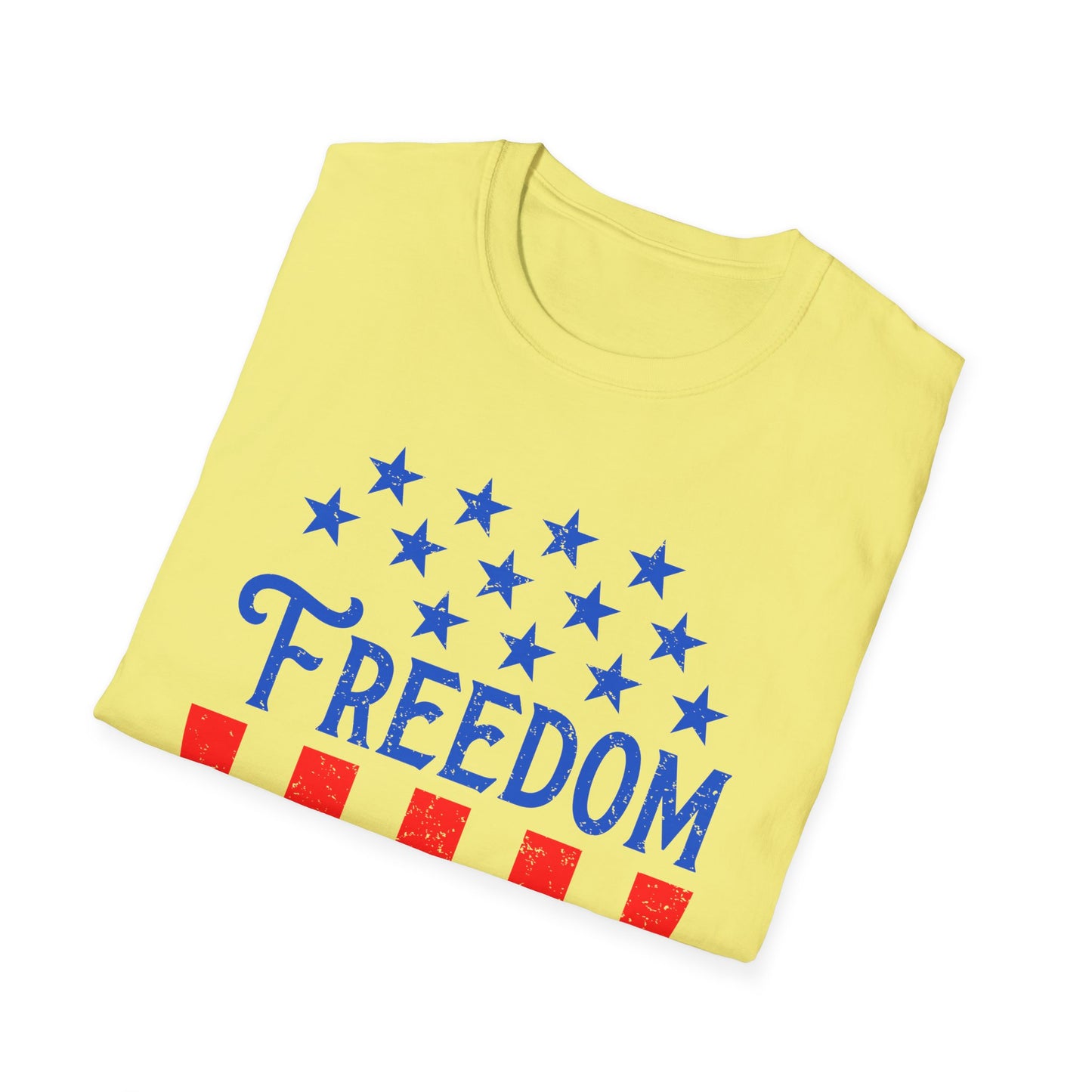 American Freedom Unisex T-Shirt - Patriot Tee, July 4th Celebration, Memorial Day Outfit, Independence Day Gift, Vintage Style Shirt - 13734