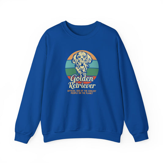 Golden Retriever - Official Dog of the Coolest People on the Planet - Unisex Heavy Blend™ Crewneck Sweatshirt