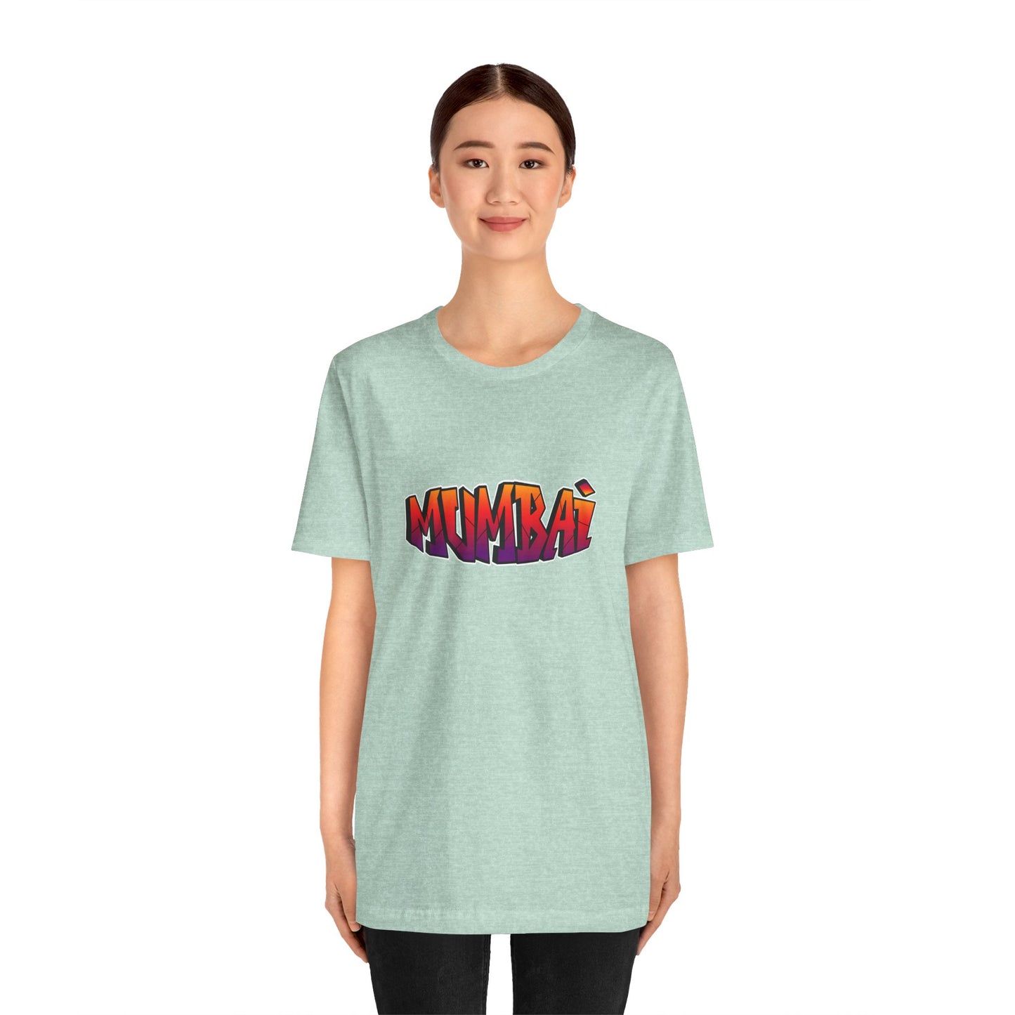 Mumbai Graphic Unisex Tee - Perfect for Tours and Casual Wear - 12043