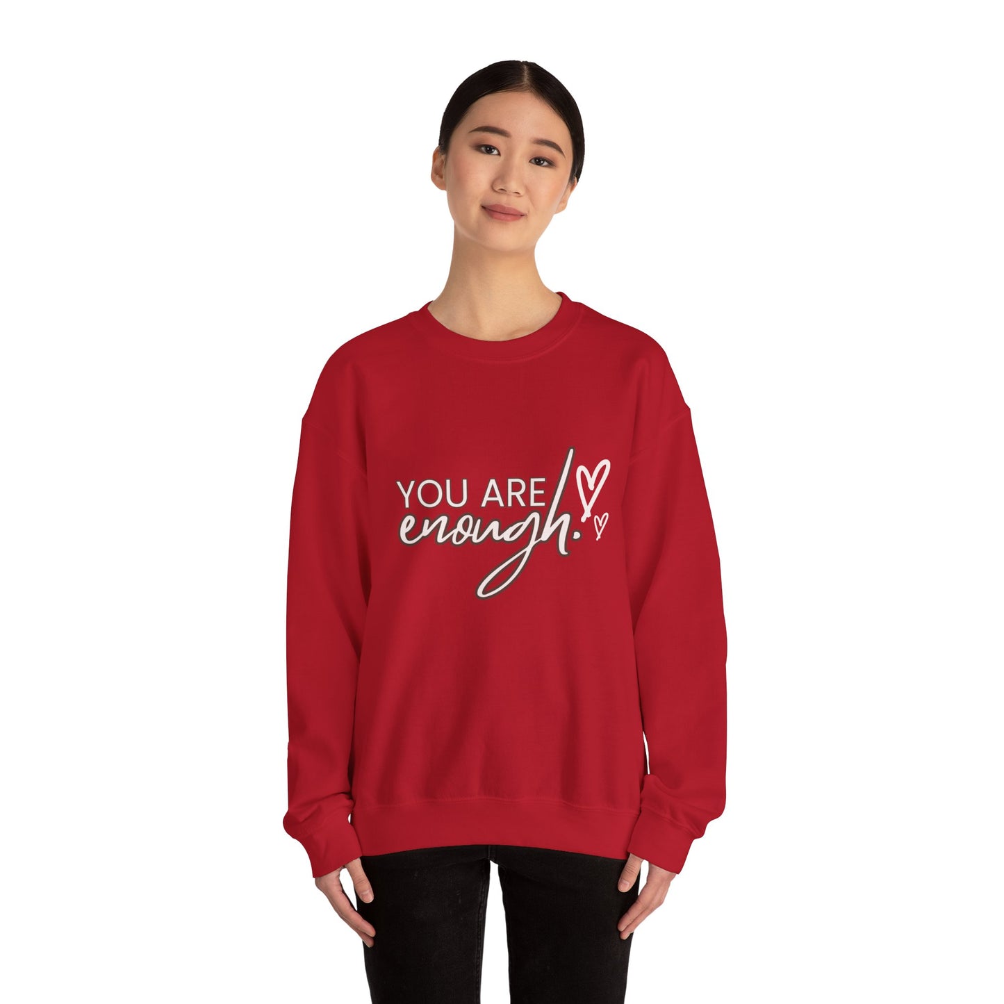 You Are Enough - Unisex Heavy Blend™ Crewneck Sweatshirt