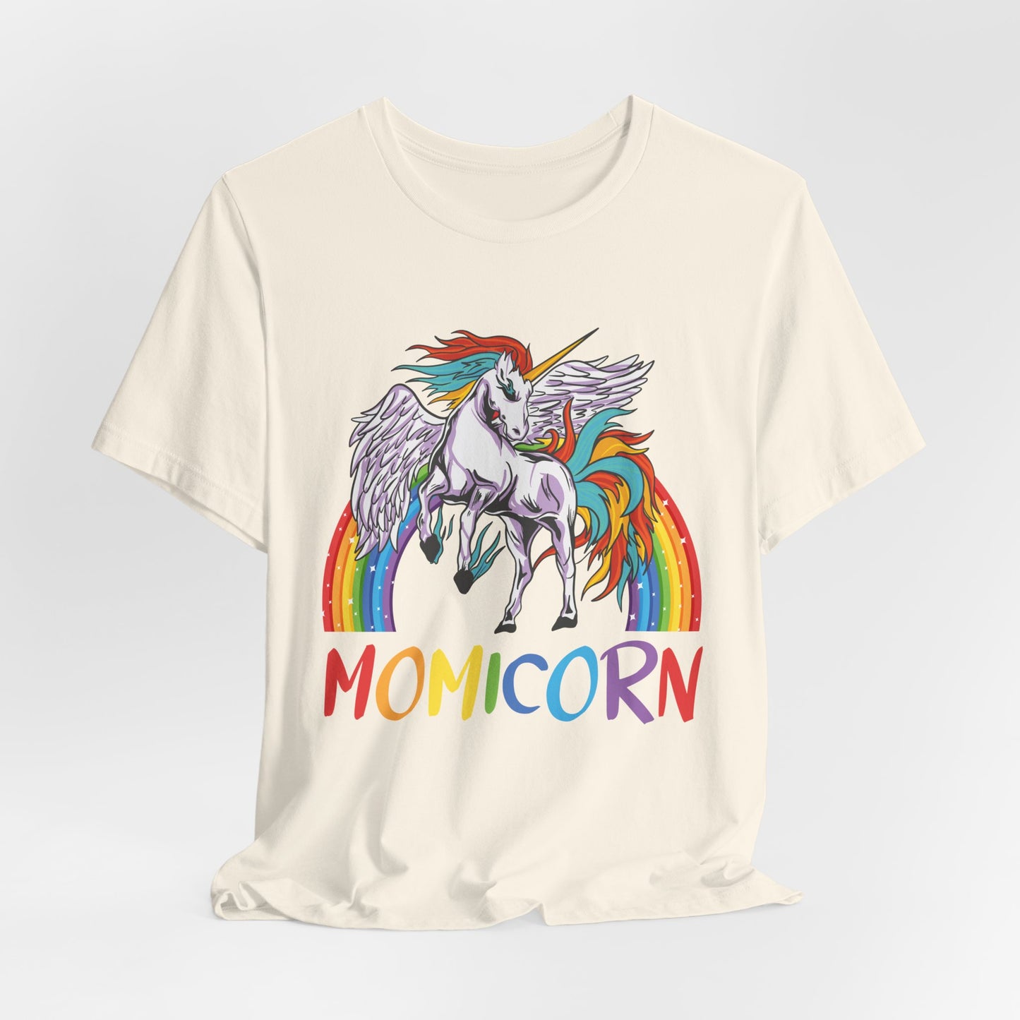 Momicorn - Unisex Jersey Short Sleeve Tee - 13065