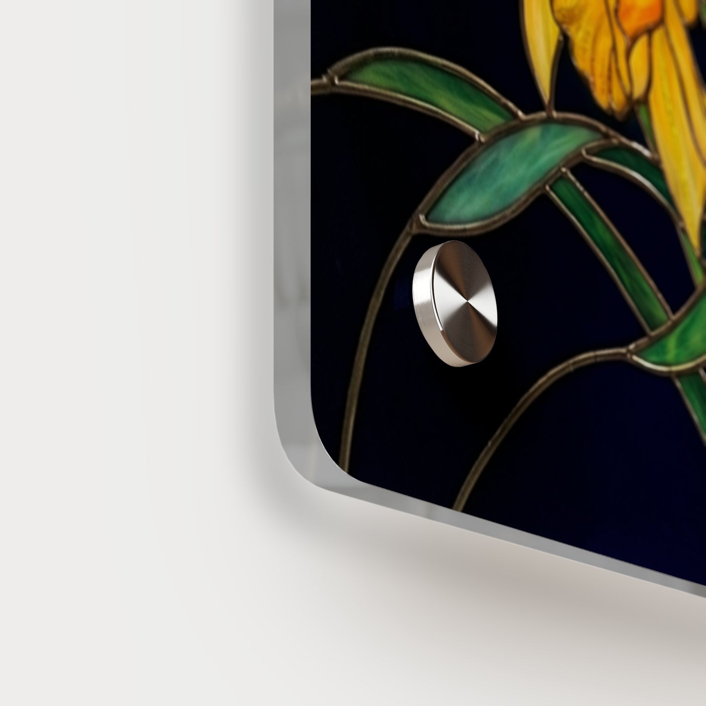 Daffodil Floral Acrylic Wall Art Panel - 14601