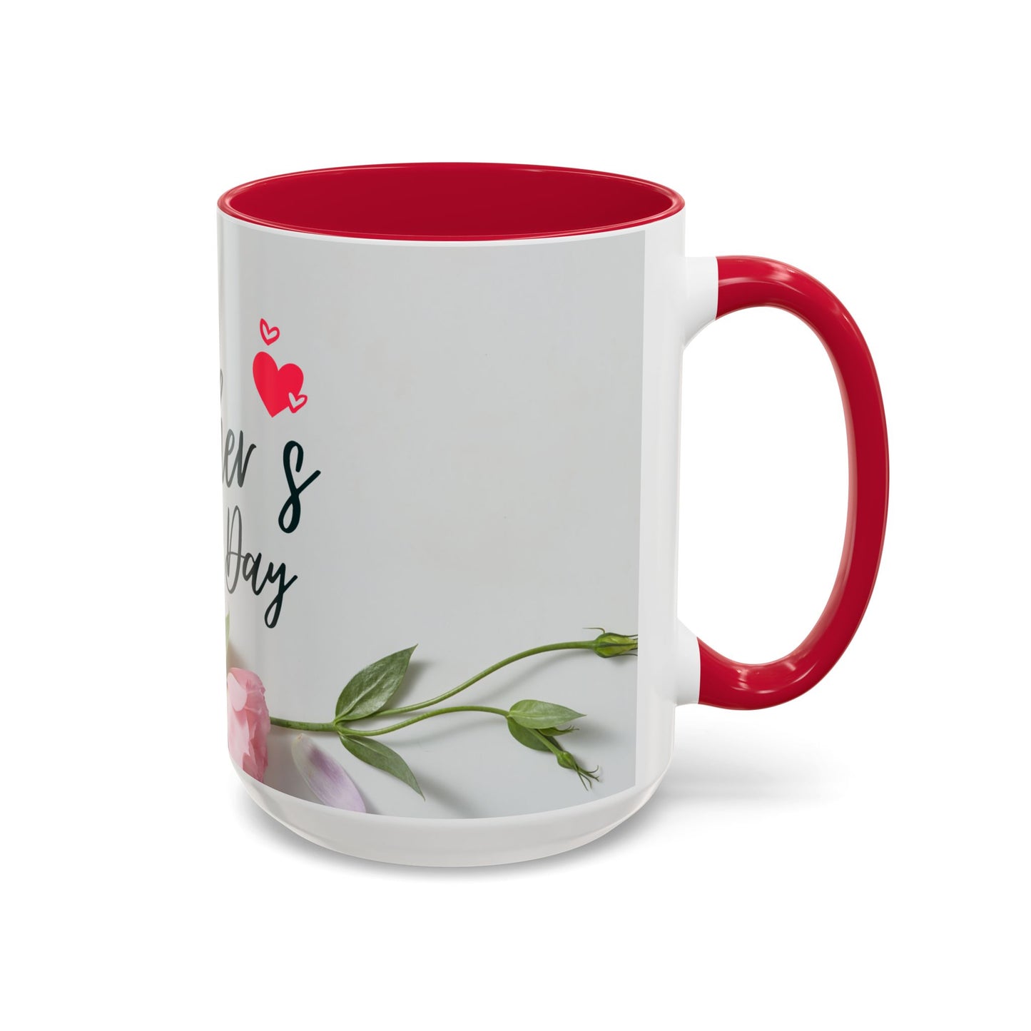 Happy Mother's Day Colorful Mug - Floral Design, Perfect Gift for Moms - 11815