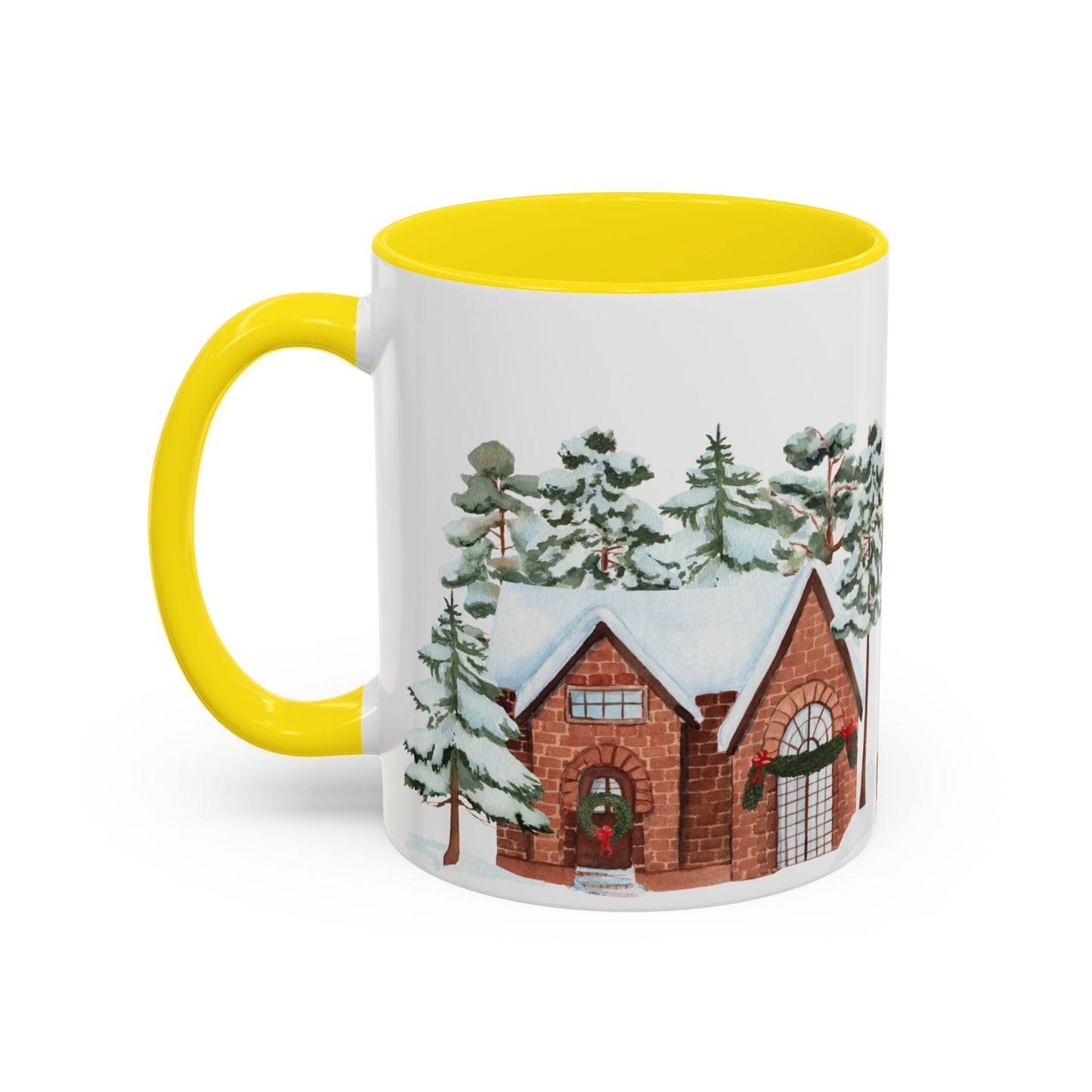 Christmas Houses - Accent Coffee Mug (11, 15oz) - 10456