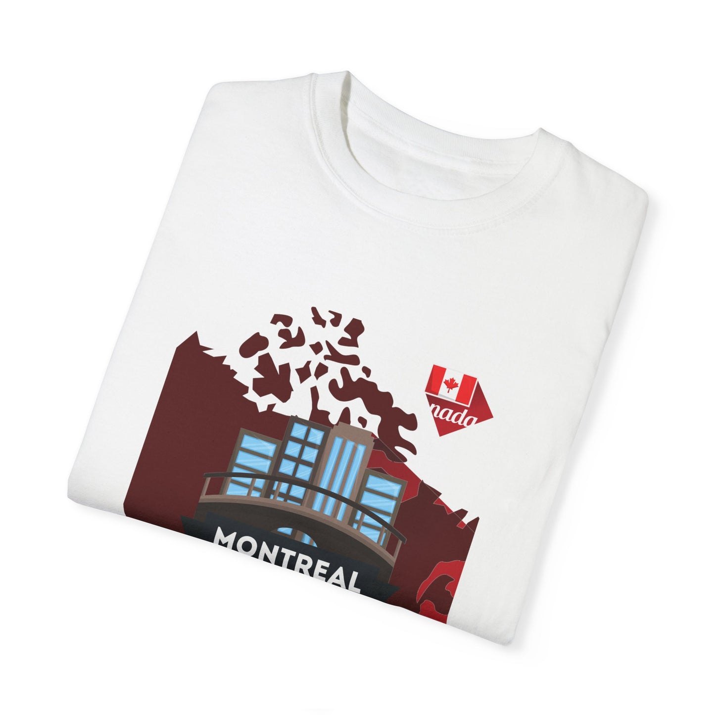 Montreal Graphic Unisex T-Shirt - Perfect for Travelers & Locals - 12201